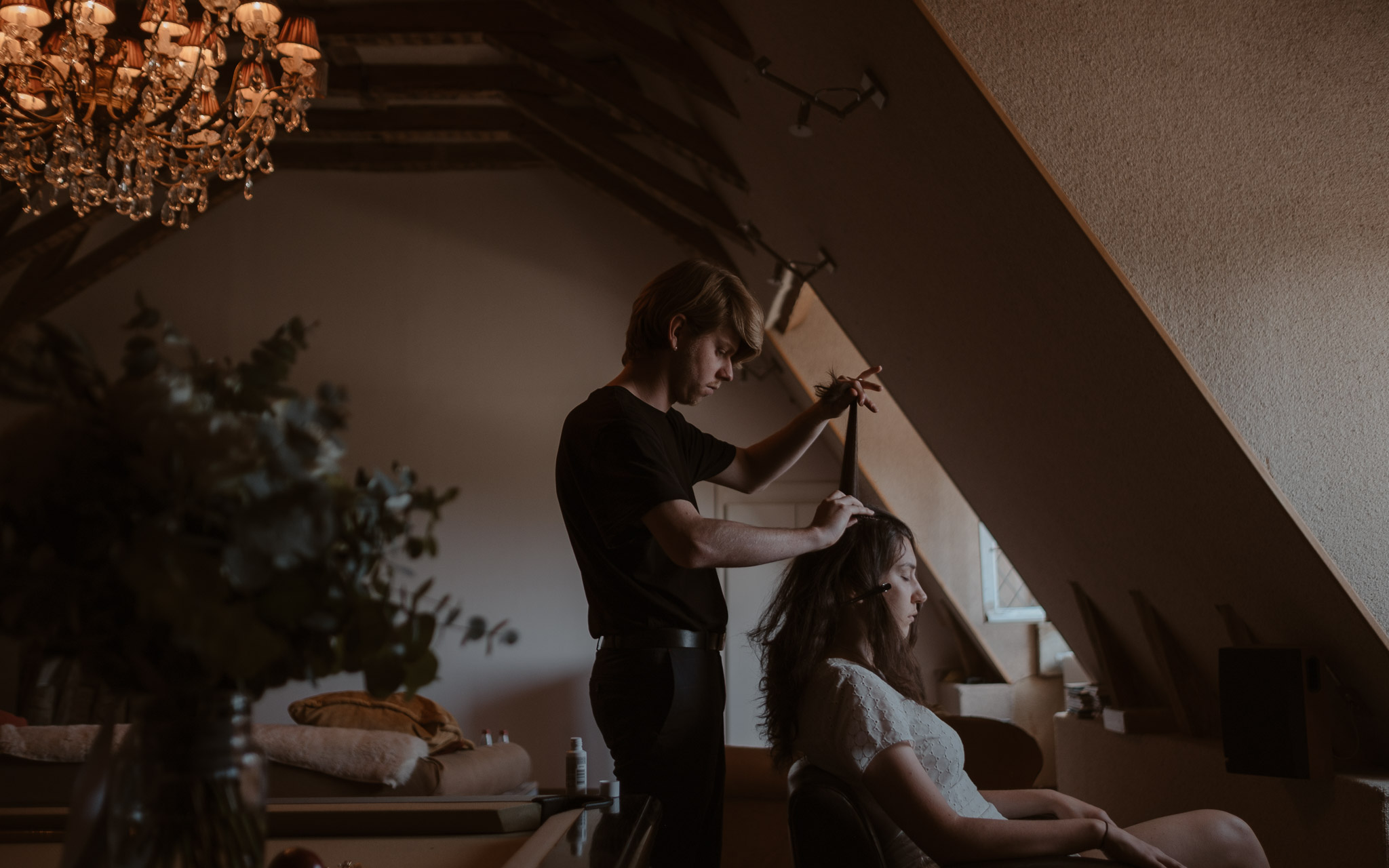 photographies d’un mariage américain au Château de l’Epinay à Saint Georges-sur-Loire