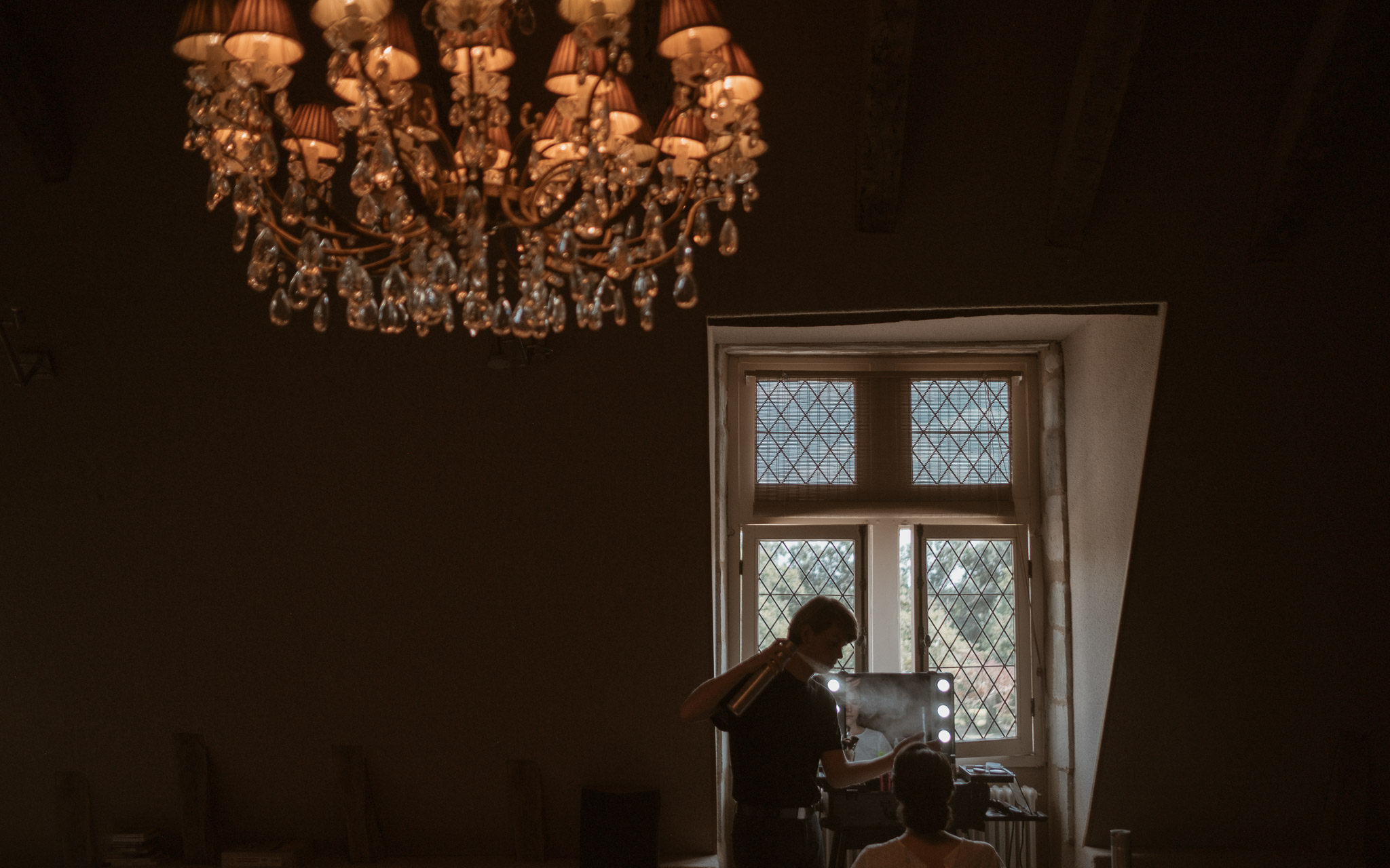 photographies d’un mariage américain au Château de l’Epinay à Saint Georges-sur-Loire