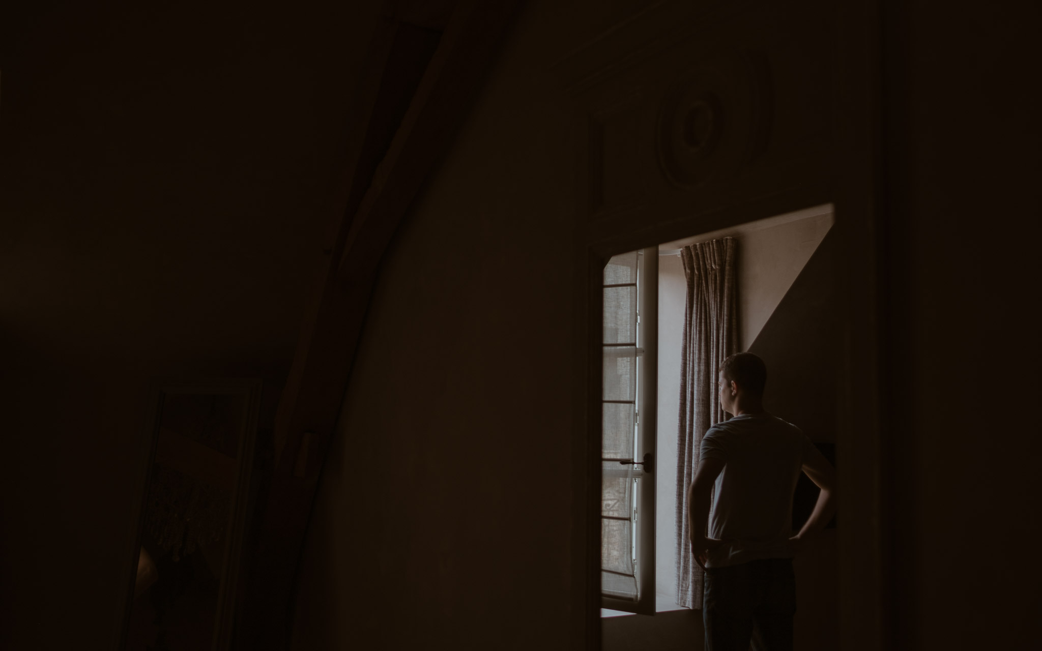 photographies d’un mariage américain au Château de l’Epinay à Saint Georges-sur-Loire