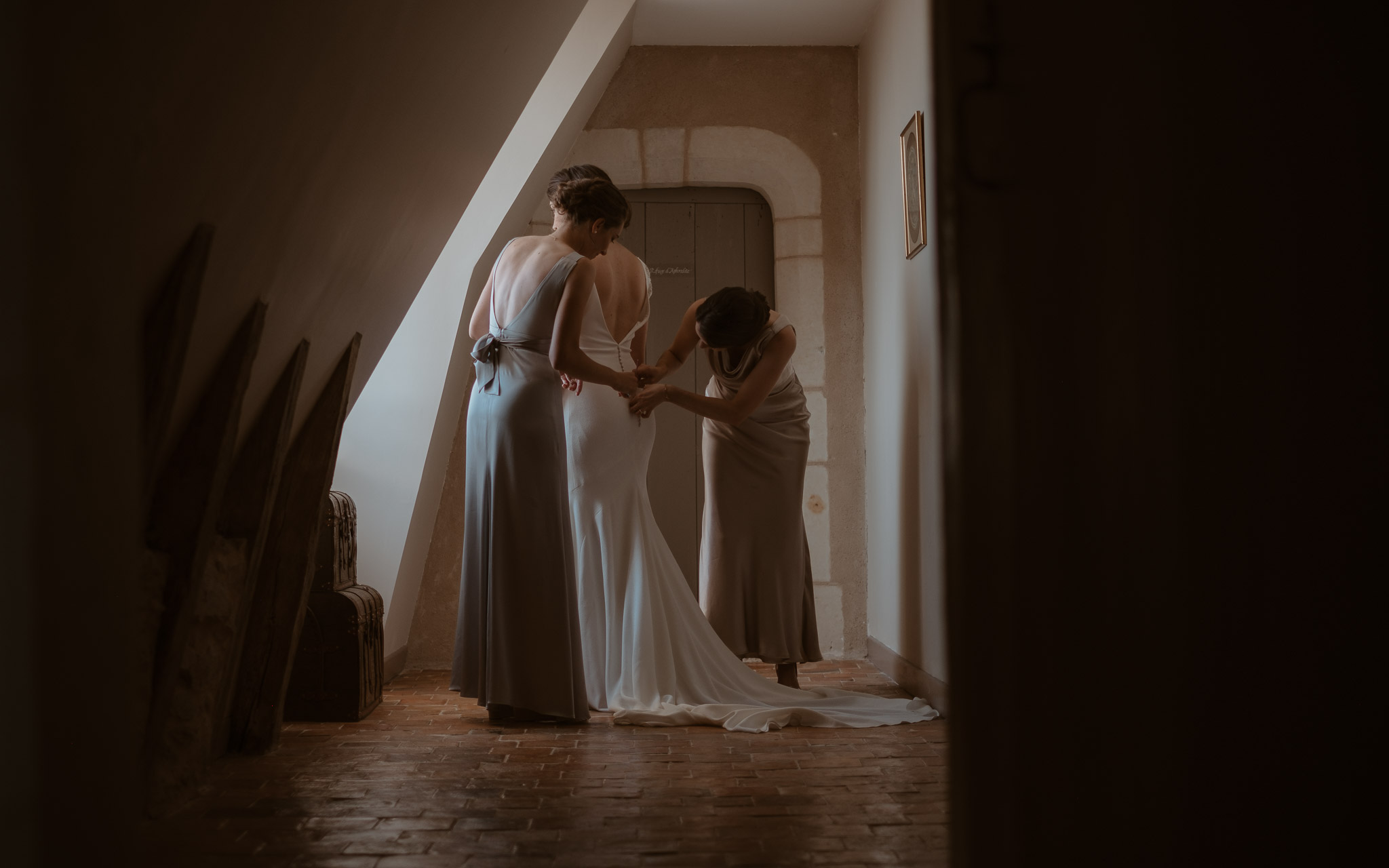 photographies d’un mariage américain au Château de l’Epinay à Saint Georges-sur-Loire