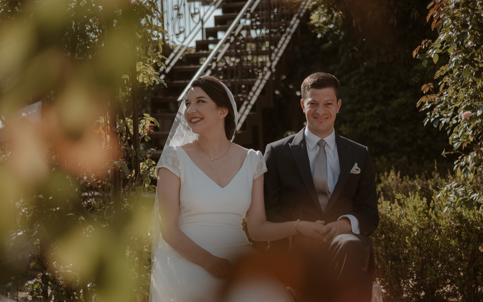 photographies d’un mariage américain au Château de l’Epinay à Saint Georges-sur-Loire