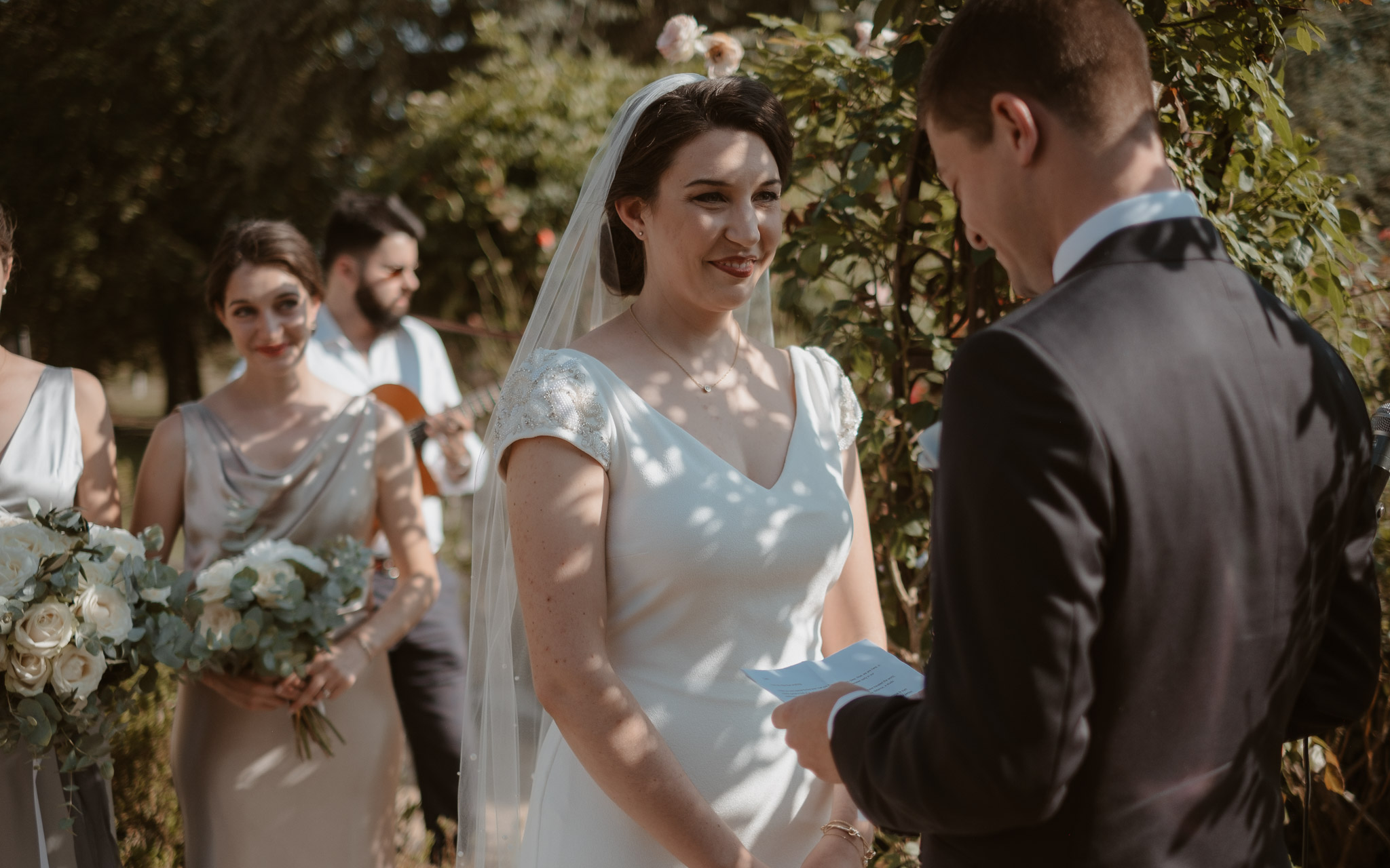 photographies d’un mariage américain au Château de l’Epinay à Saint Georges-sur-Loire