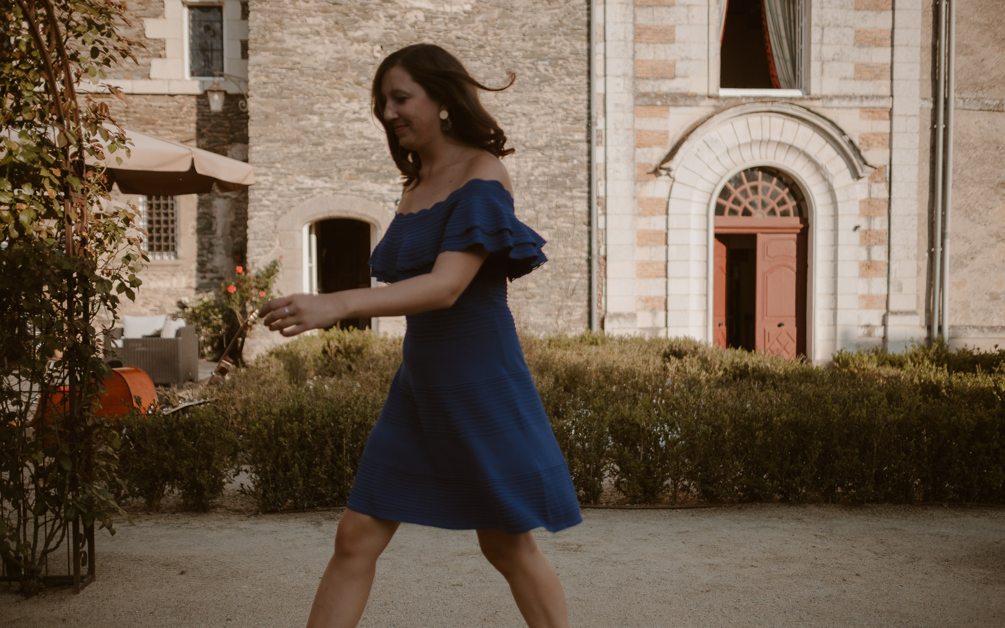 photographies d’un mariage américain au Château de l’Epinay à Saint Georges-sur-Loire