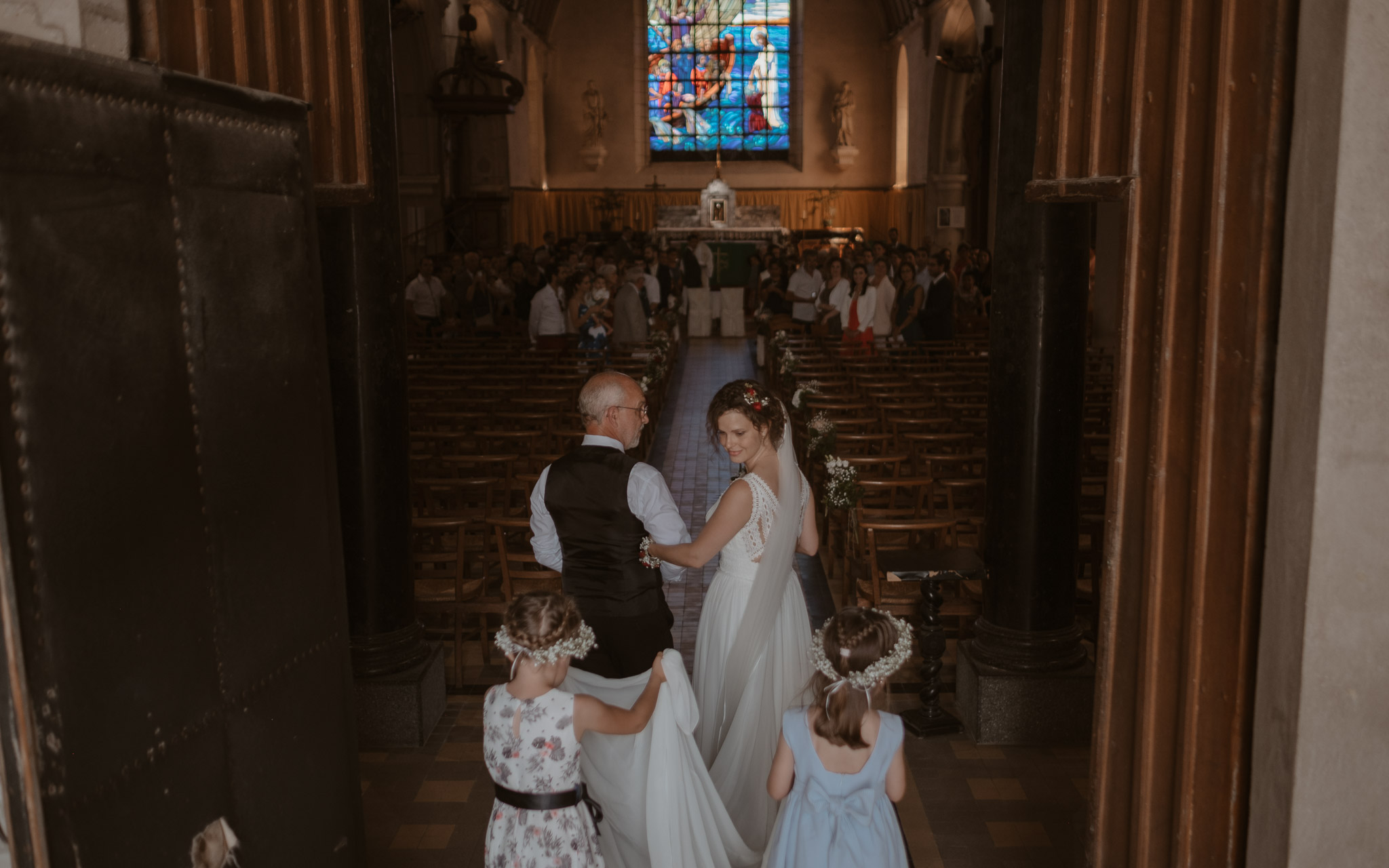 photographies d’un mariage multi-culturel à Freigné, entre Nantes, Angers et Ancenis.