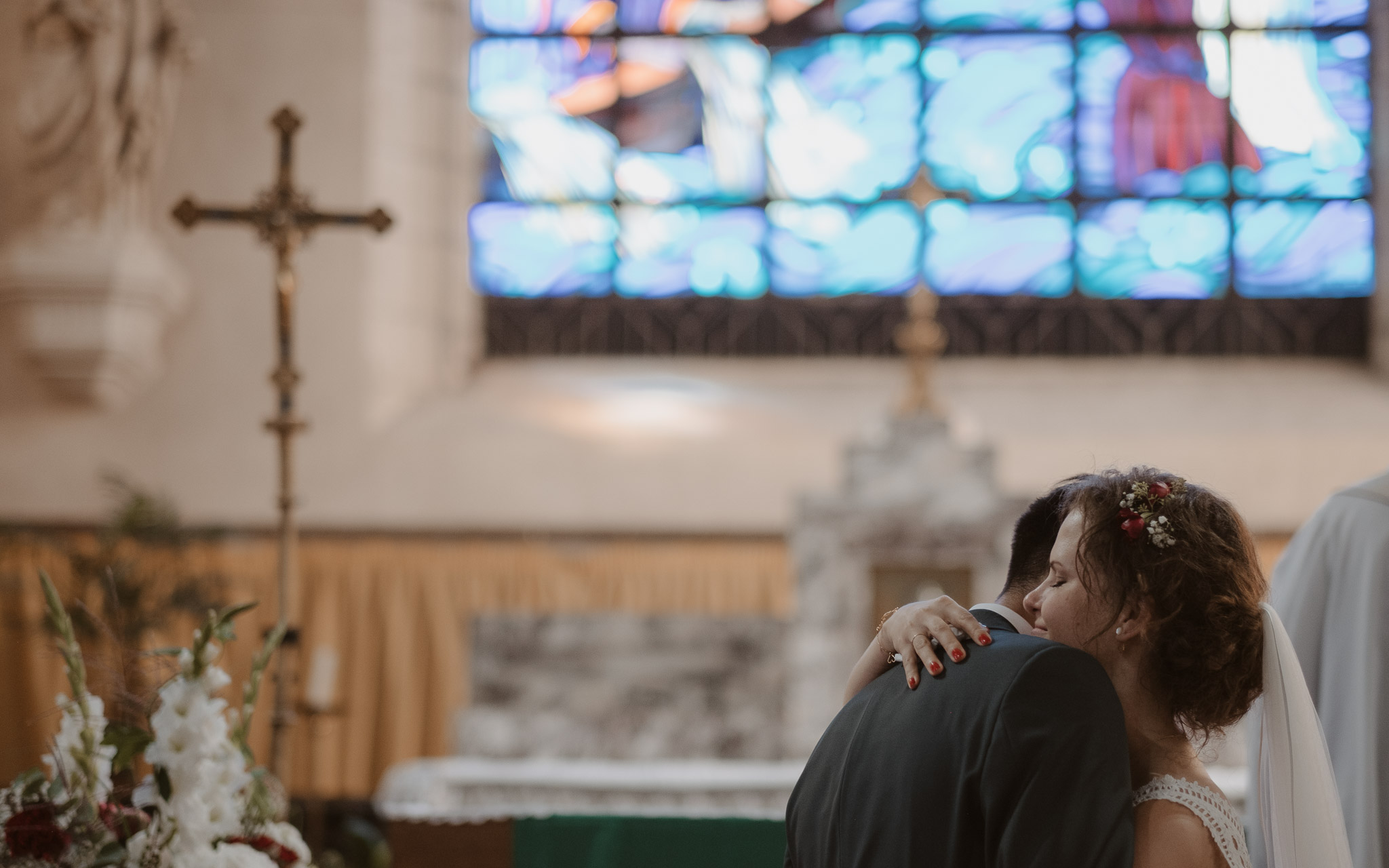 photographies d’un mariage multi-culturel à Freigné, entre Nantes, Angers et Ancenis.