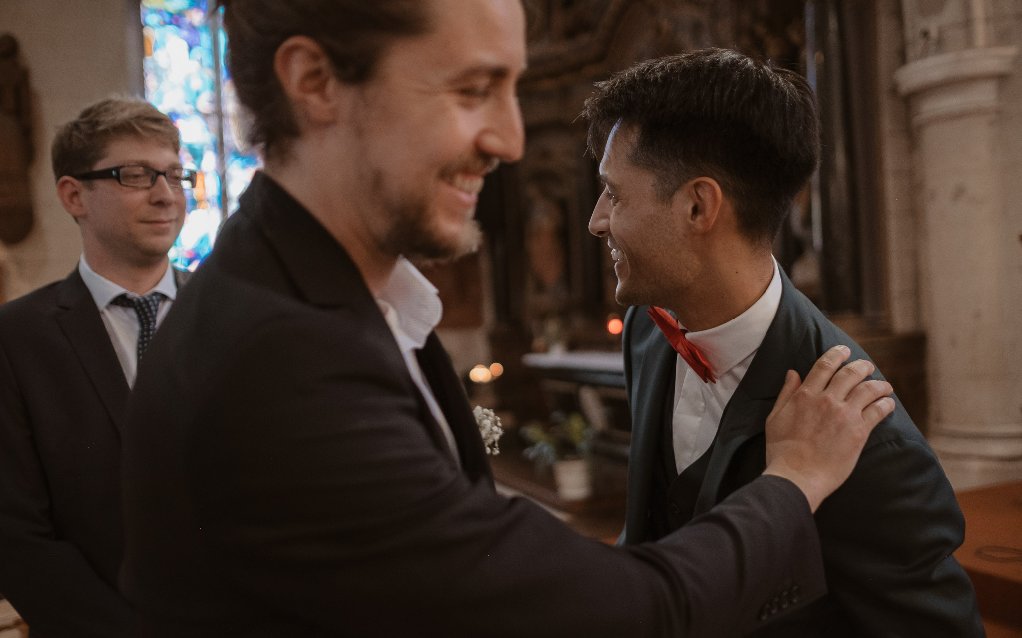 photographies d’un mariage multi-culturel à Freigné, entre Nantes, Angers et Ancenis.