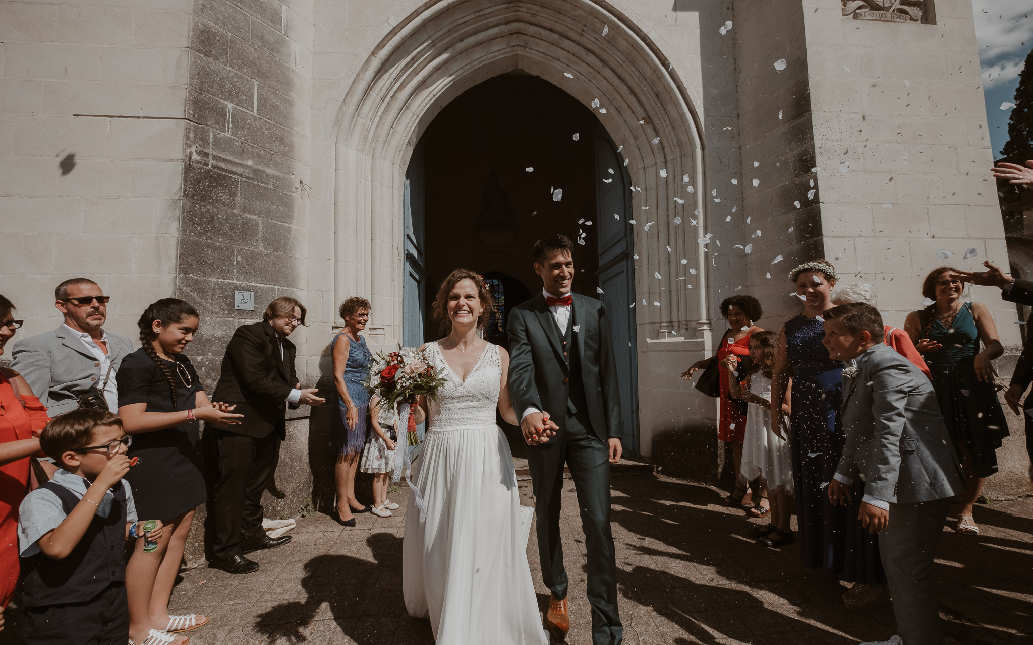 photographies d’un mariage multi-culturel à Freigné, entre Nantes, Angers et Ancenis.