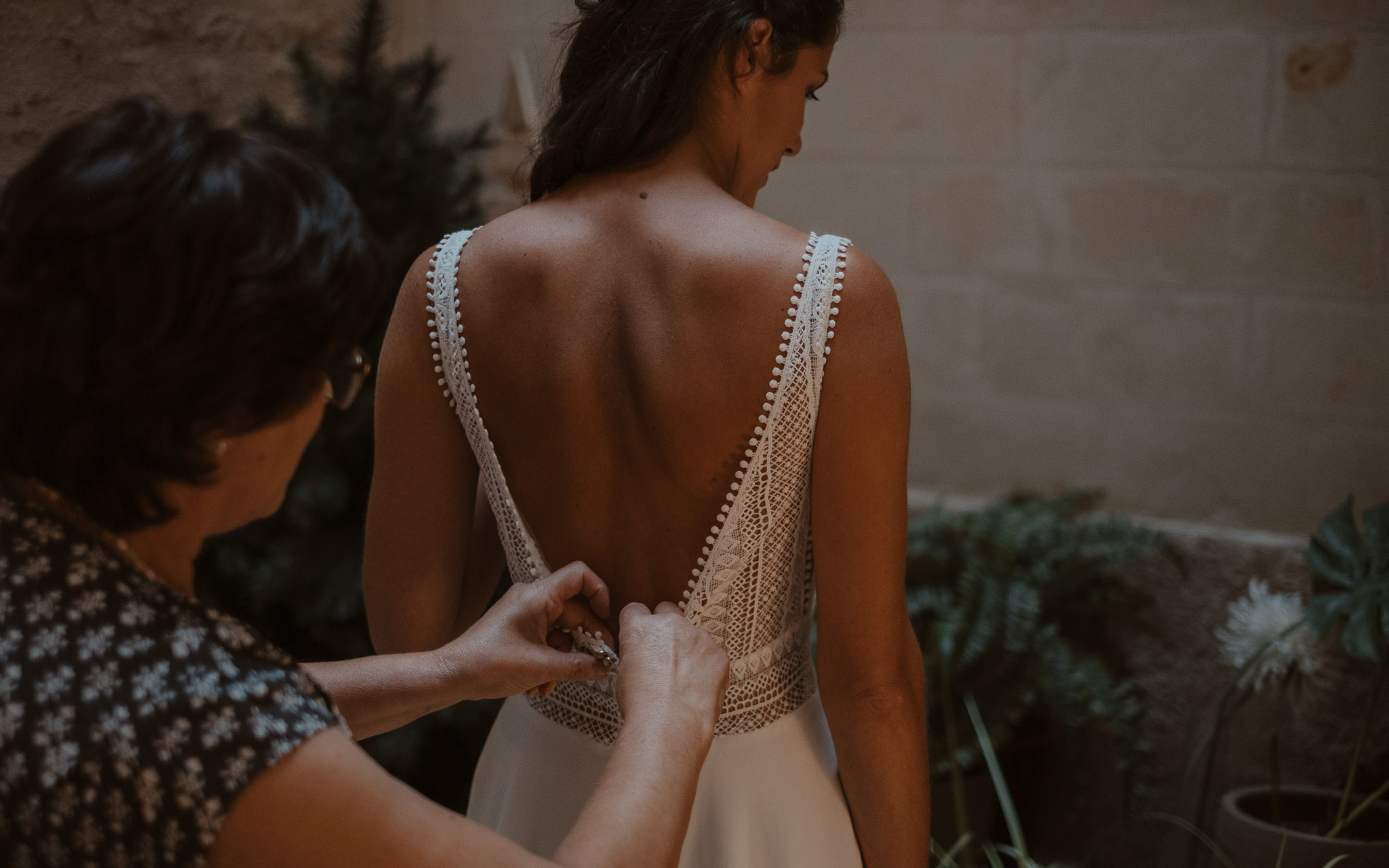 photographies d’un mariage boho-chic dans le vignoble à nantes