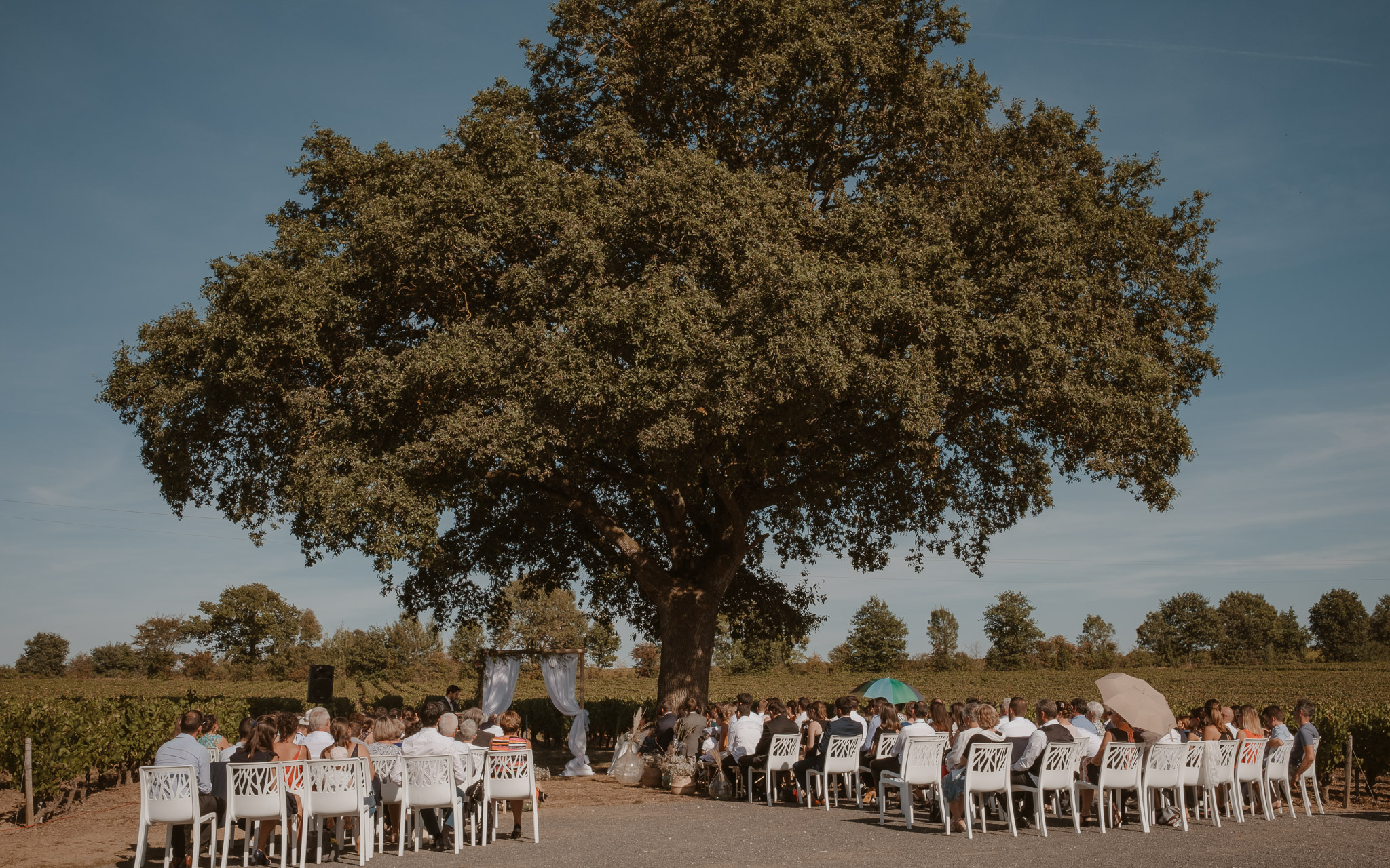 photographies d’un mariage boho-chic dans le vignoble à nantes