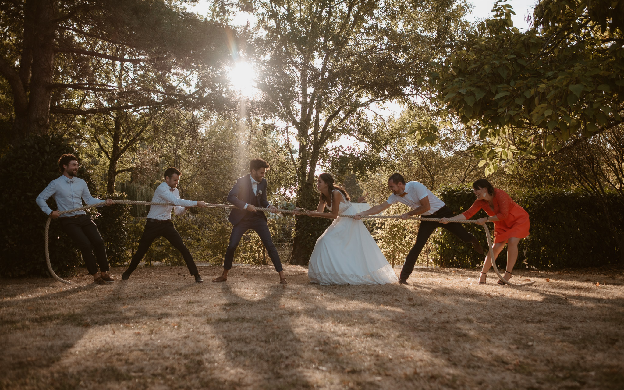 photographies d’un mariage boho-chic dans le vignoble à nantes