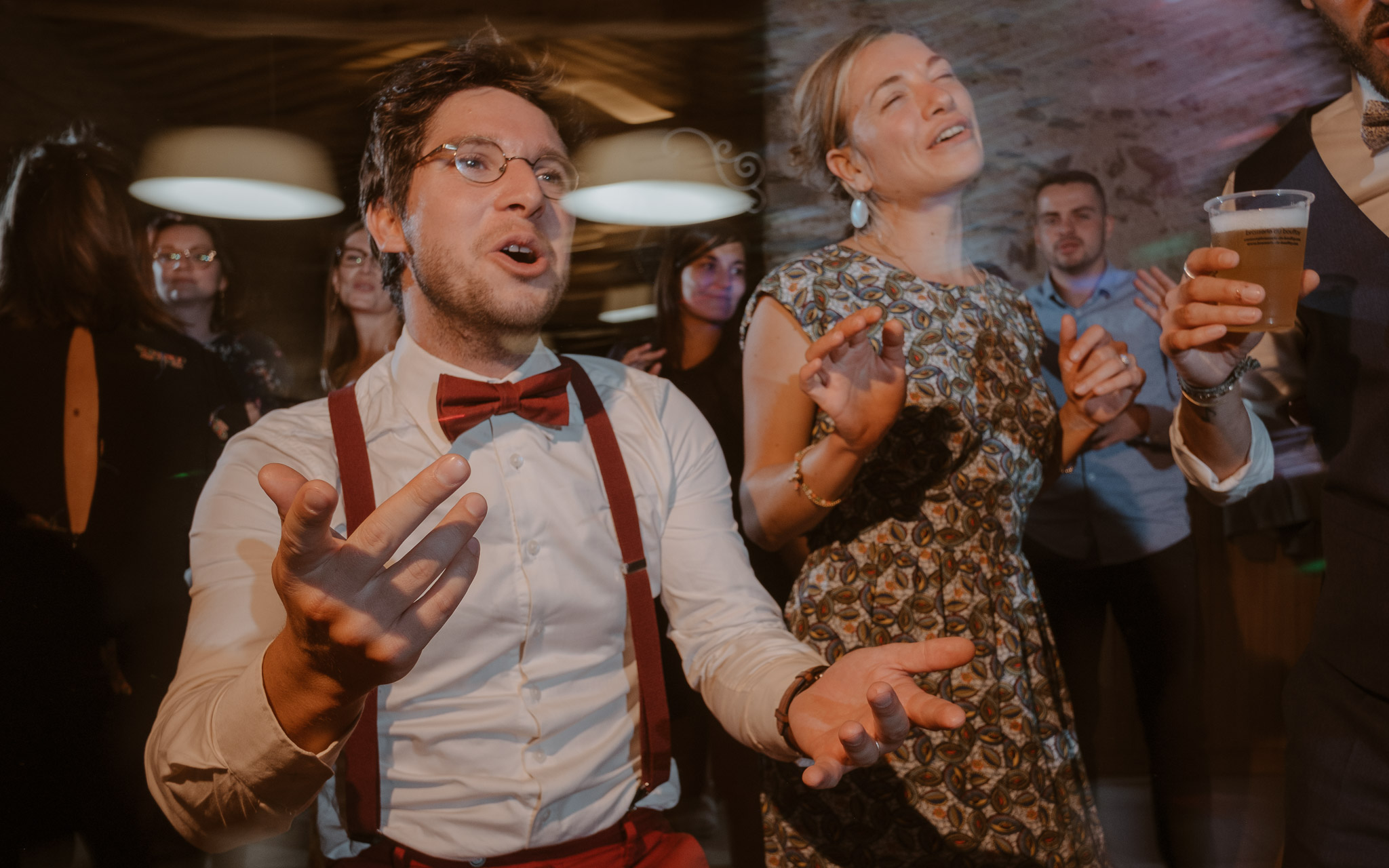 photographies d’un mariage boho-chic dans le vignoble à nantes