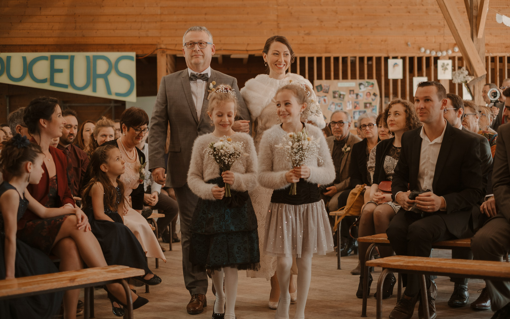 photographies d’un mariage d'hiver à Chauché, en Vendée