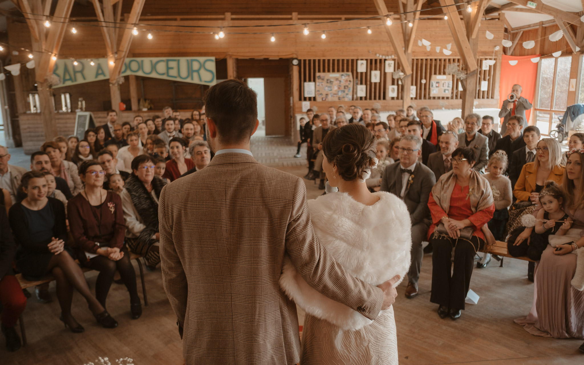 photographies d’un mariage d'hiver à Chauché, en Vendée