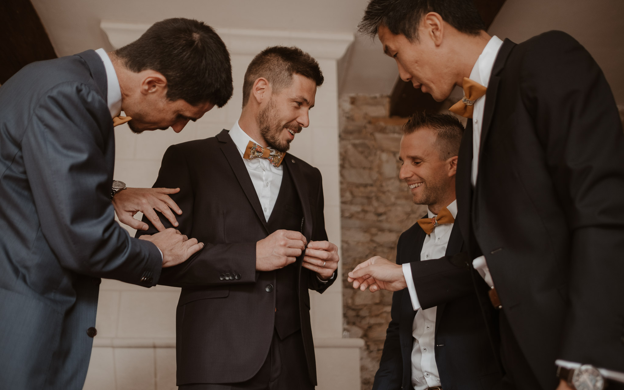 photographies d’un mariage chic à Héric, près de Nantes