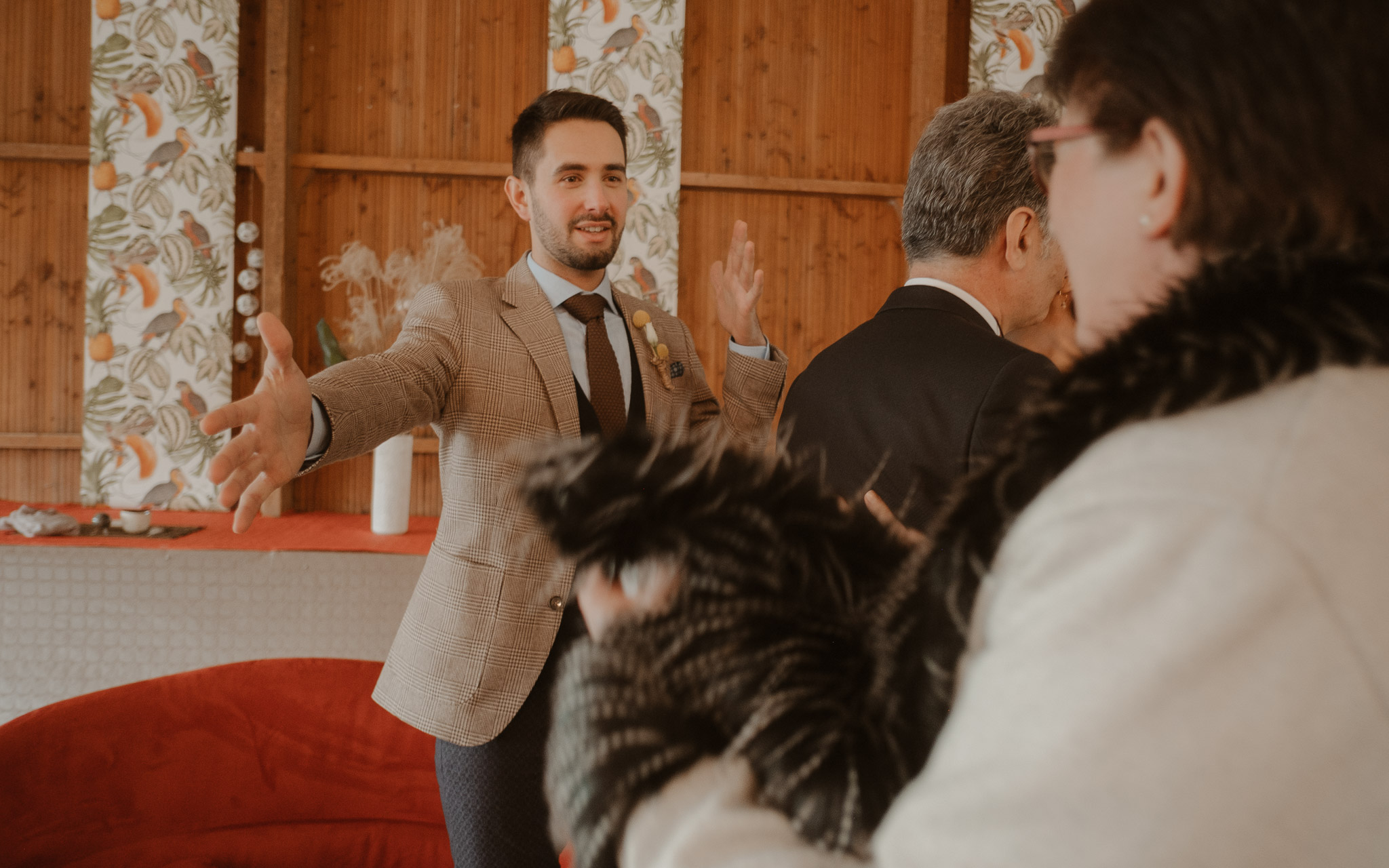 photographies d’un mariage d'hiver à Chauché, en Vendée