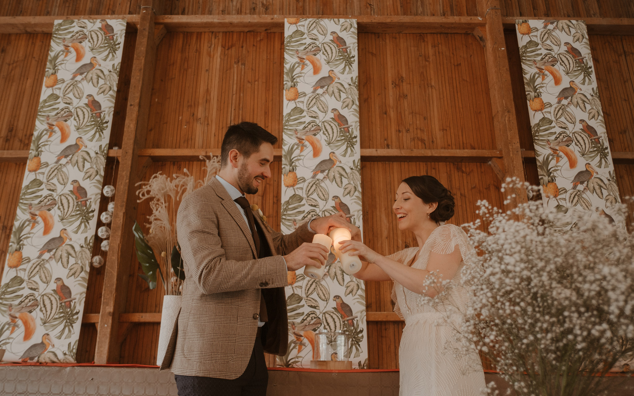 photographies d’un mariage d'hiver à Chauché, en Vendée