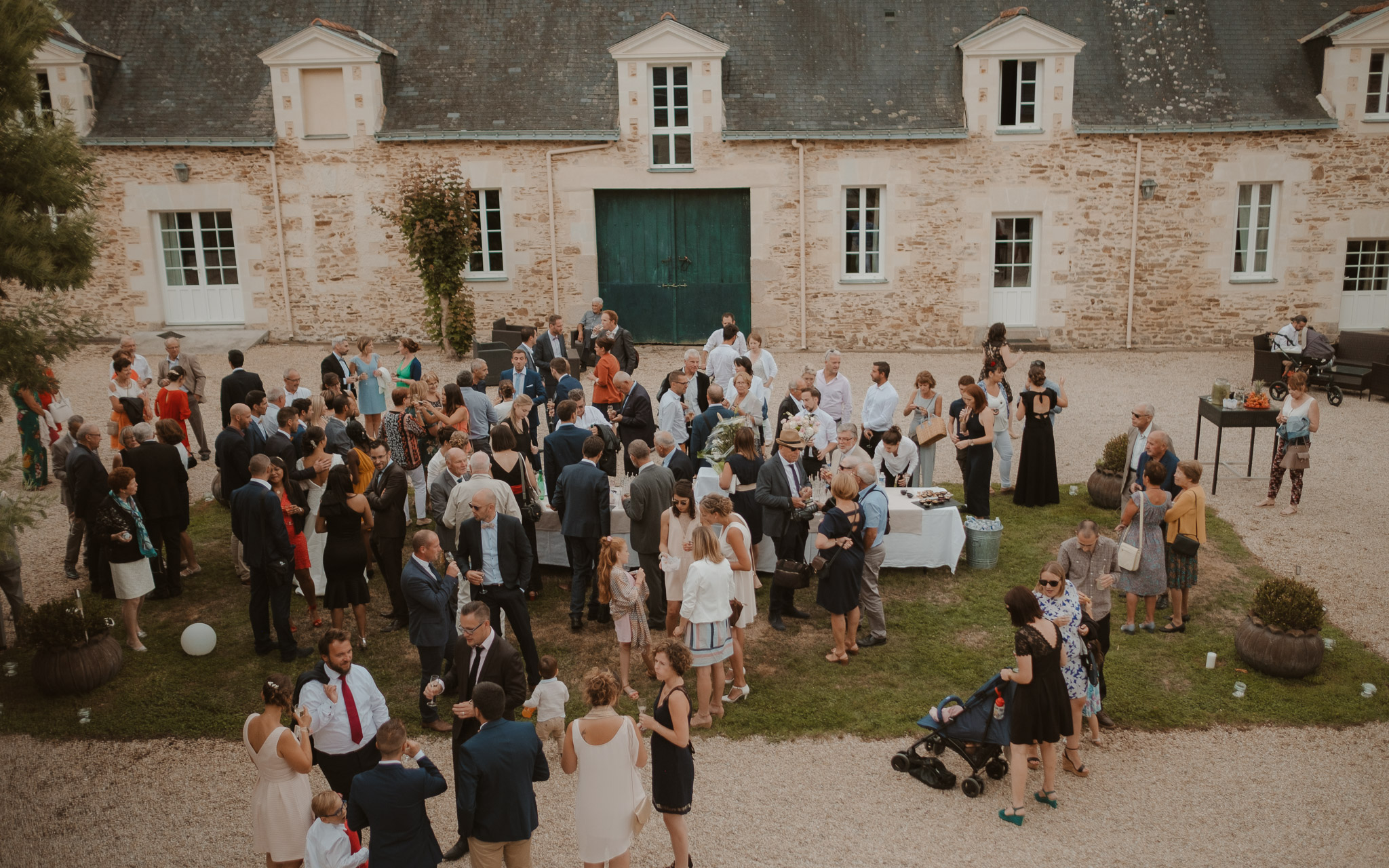 photographies d’un mariage chic à Héric, près de Nantes