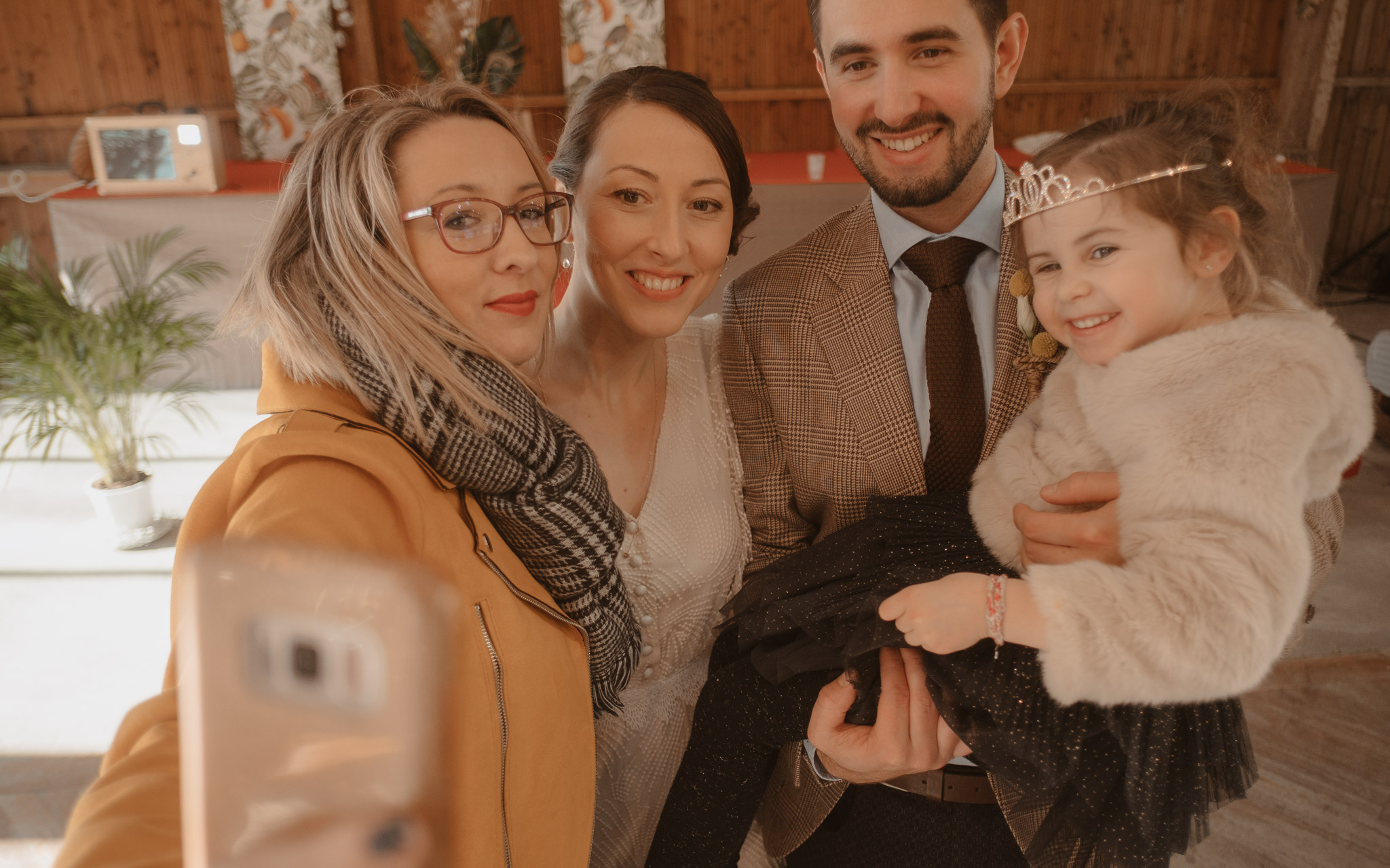 photographies d’un mariage d'hiver à Chauché, en Vendée