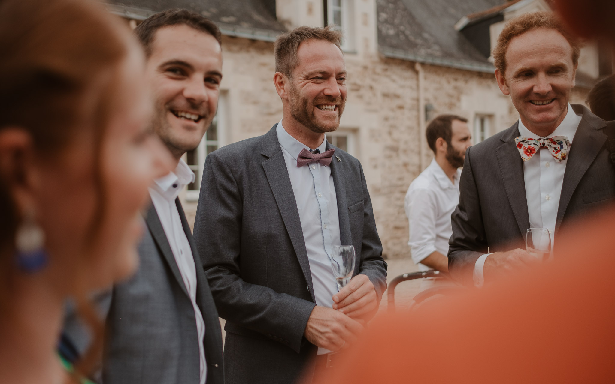 photographies d’un mariage chic à Héric, près de Nantes