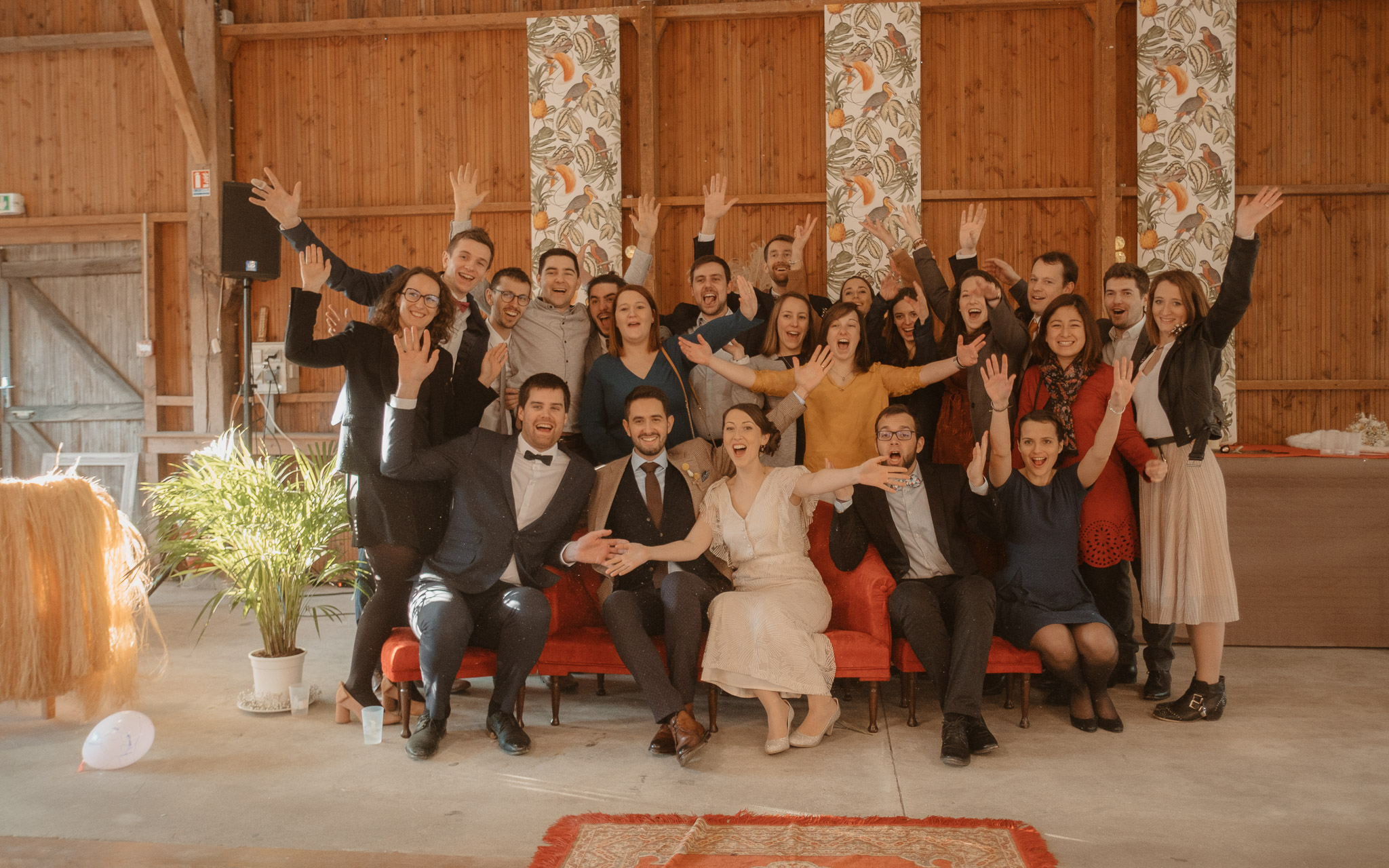 photographies d’un mariage d'hiver à Chauché, en Vendée