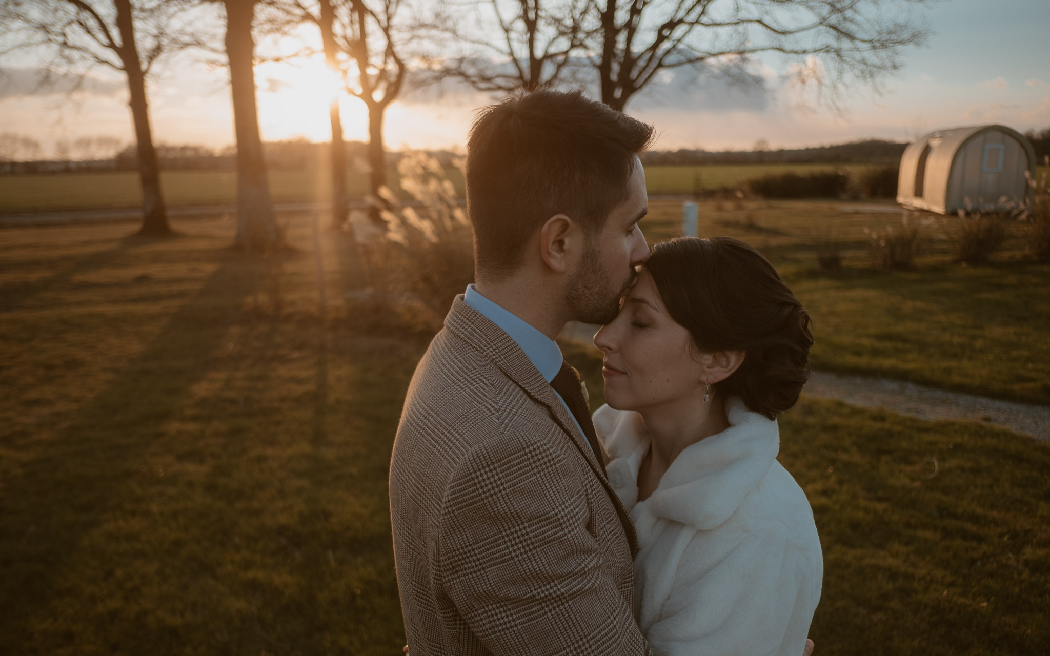 photographies d’un mariage d'hiver à Chauché, en Vendée