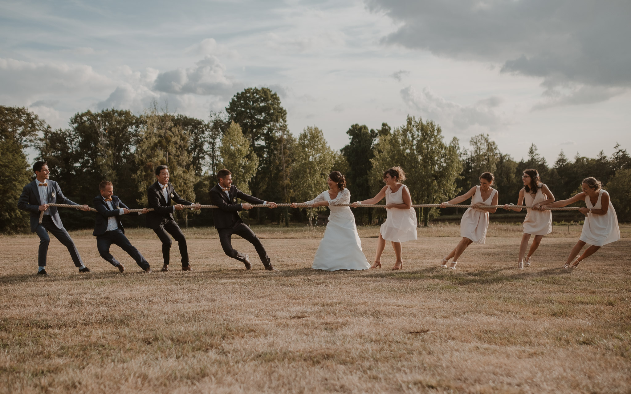 photographies d’un mariage chic à Héric, près de Nantes