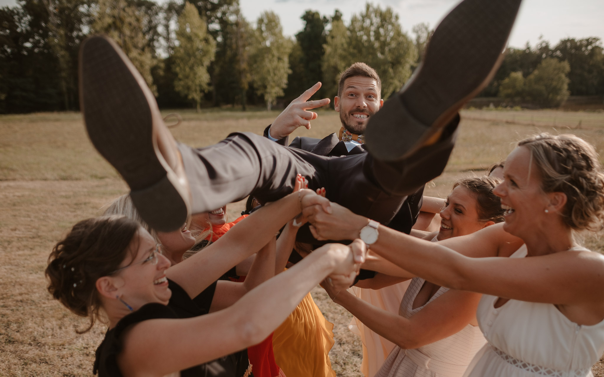 photographies d’un mariage chic à Héric, près de Nantes