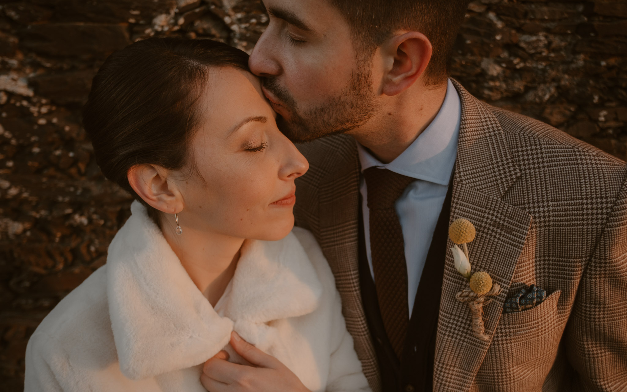 photographies d’un mariage d'hiver à Chauché, en Vendée