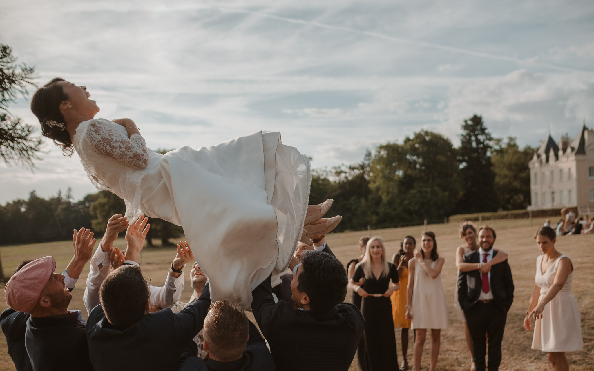 photographies d’un mariage chic à Héric, près de Nantes