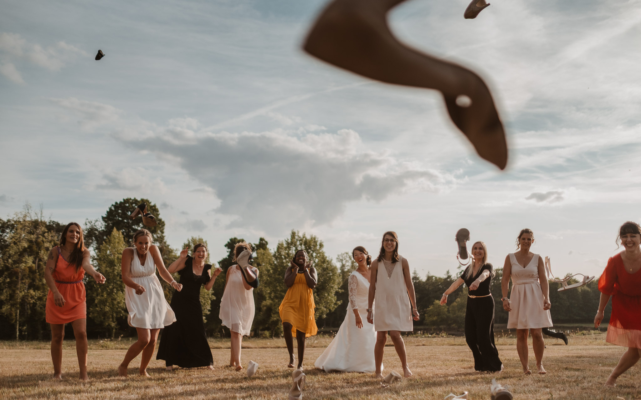 photographies d’un mariage chic à Héric, près de Nantes