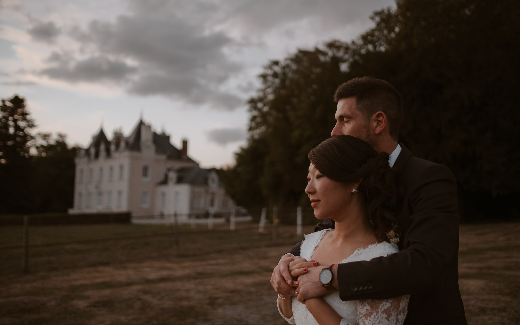 photographies d’un mariage chic à Héric, près de Nantes