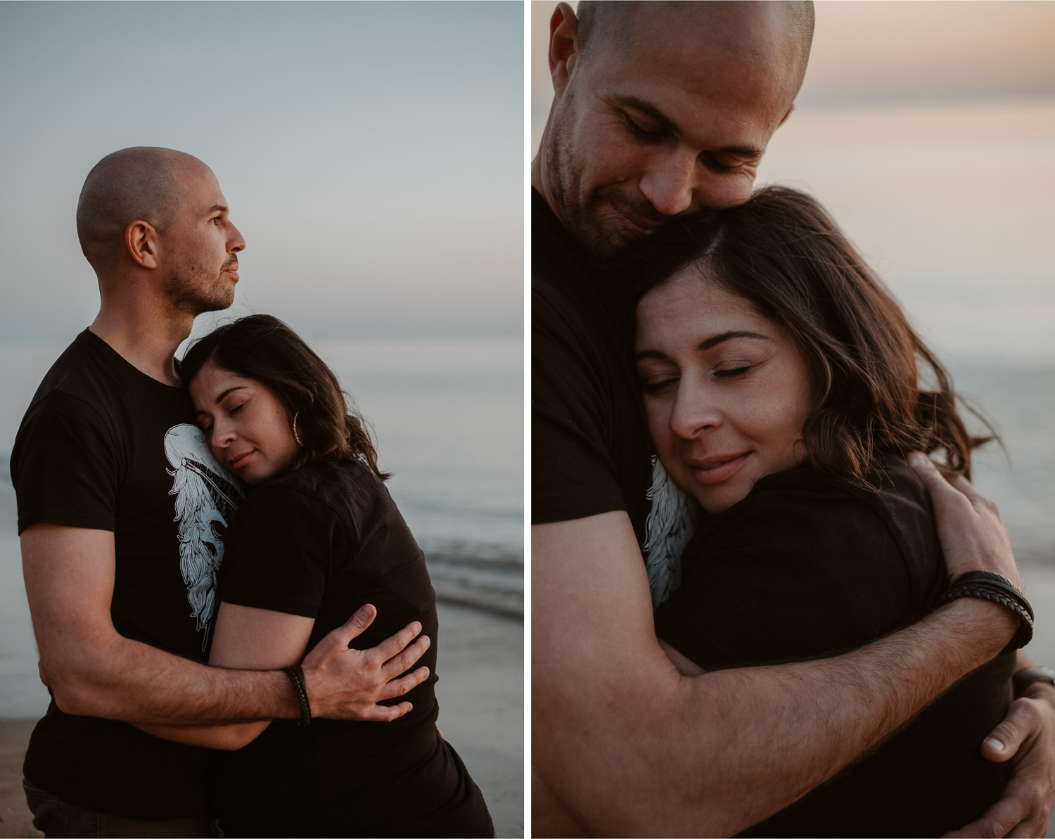 Séance photo grossesse lifestyle couple futurs parents à Nantes Vendée