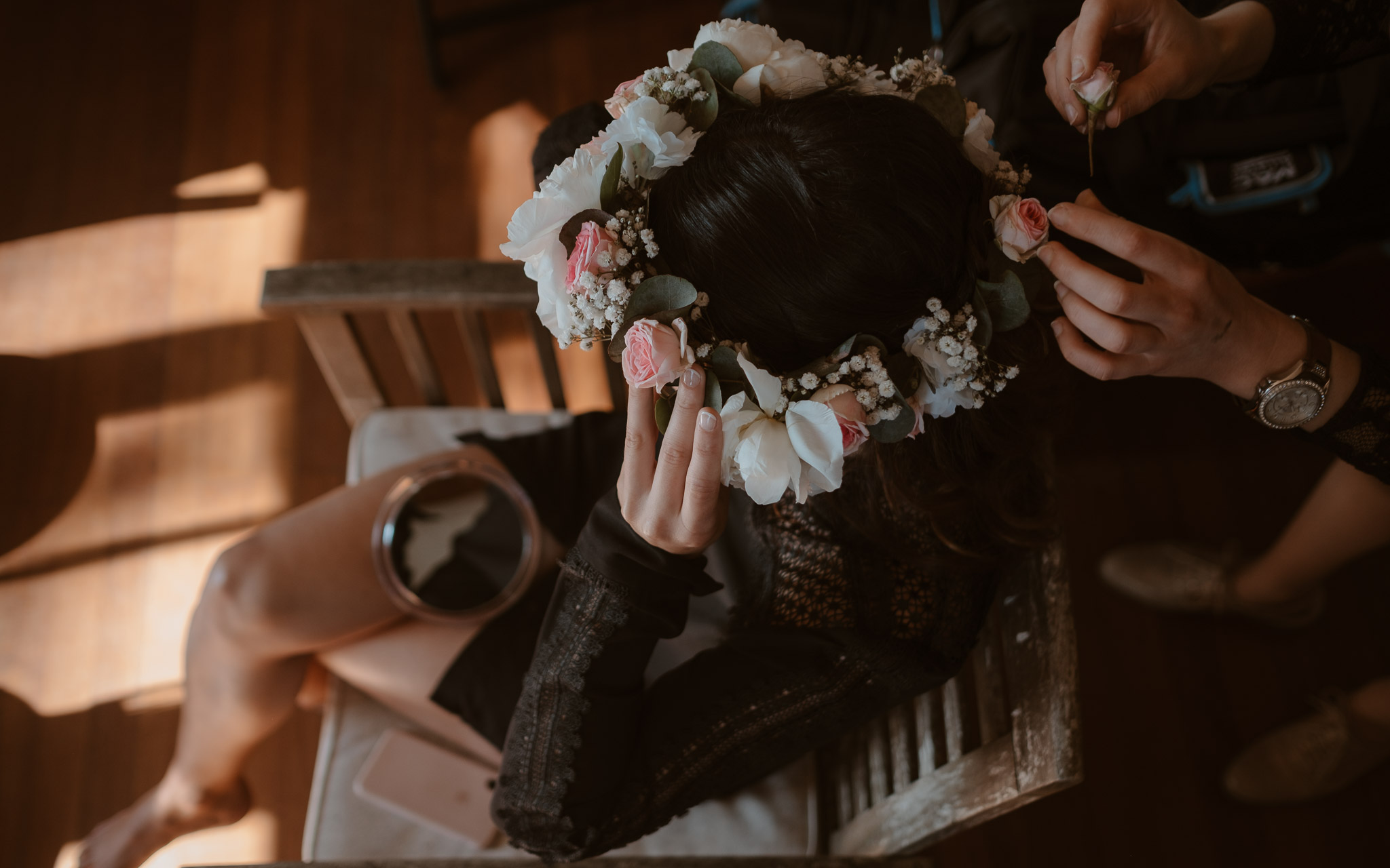 photographies d’un mariage tropical au Château de Saint-Marc à Saint Nazaire