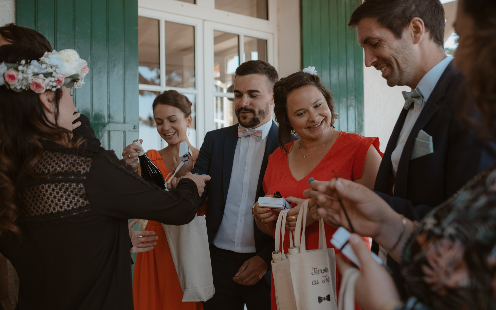 photographies d’un mariage tropical au Château de Saint-Marc à Saint Nazaire