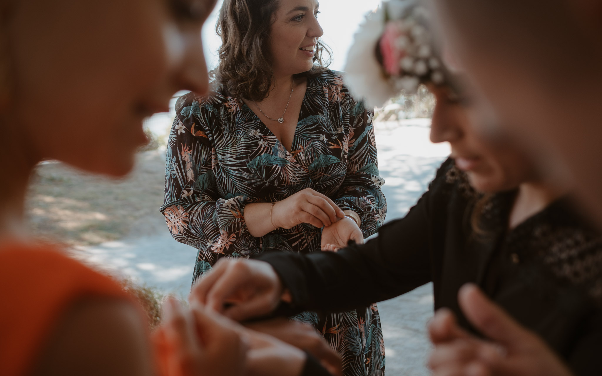 photographies d’un mariage tropical au Château de Saint-Marc à Saint Nazaire