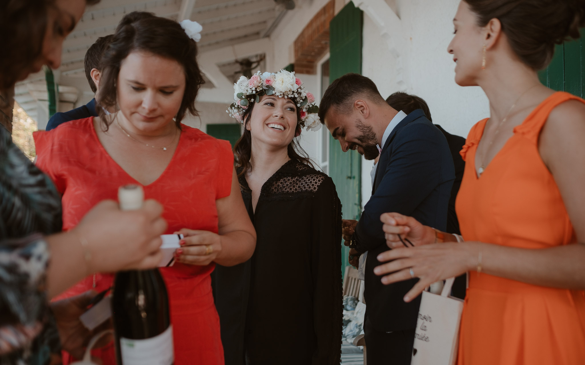 photographies d’un mariage tropical au Château de Saint-Marc à Saint Nazaire