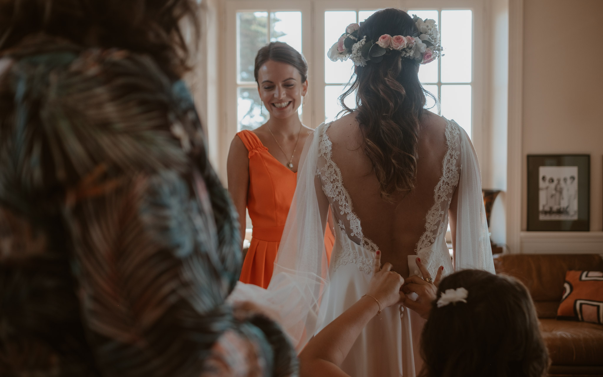 photographies d’un mariage tropical au Château de Saint-Marc à Saint Nazaire