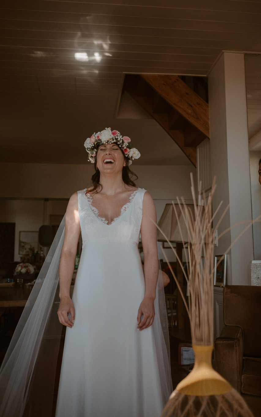 photographies d’un mariage tropical au Château de Saint-Marc à Saint Nazaire