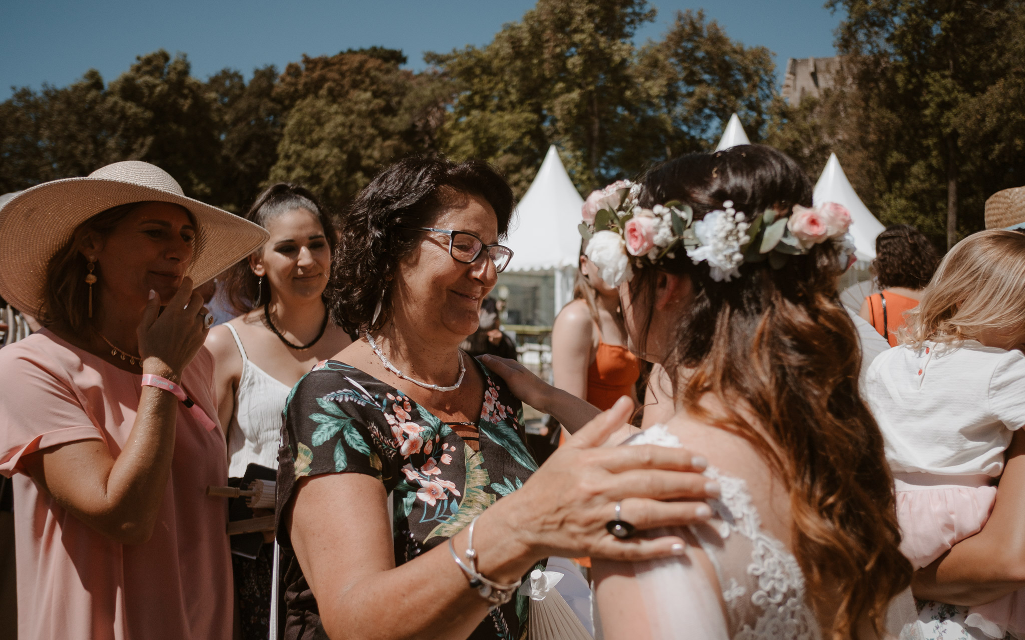 photographies d’un mariage tropical au Château de Saint-Marc à Saint Nazaire