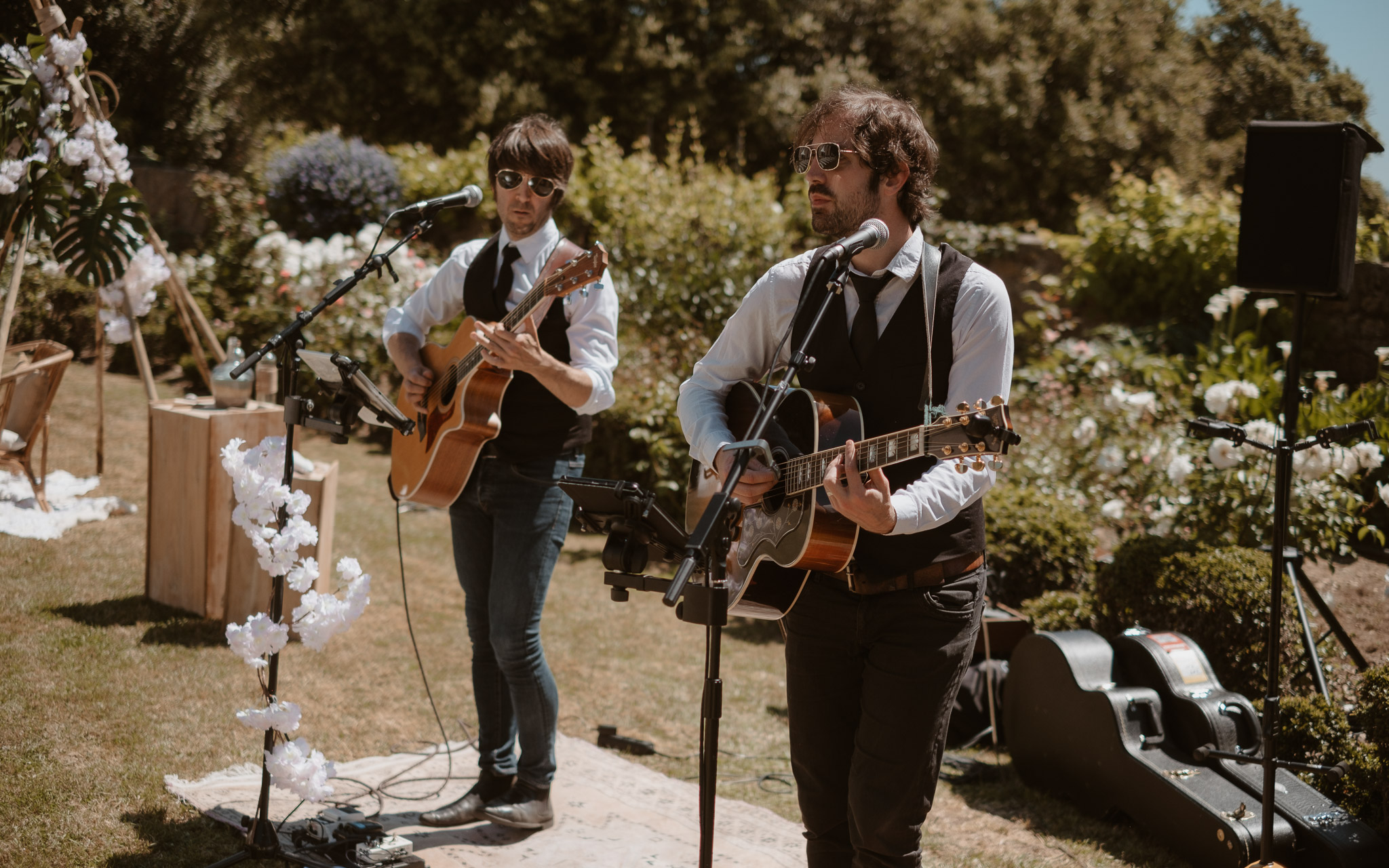 photographies d’un mariage tropical au Château de Saint-Marc à Saint Nazaire