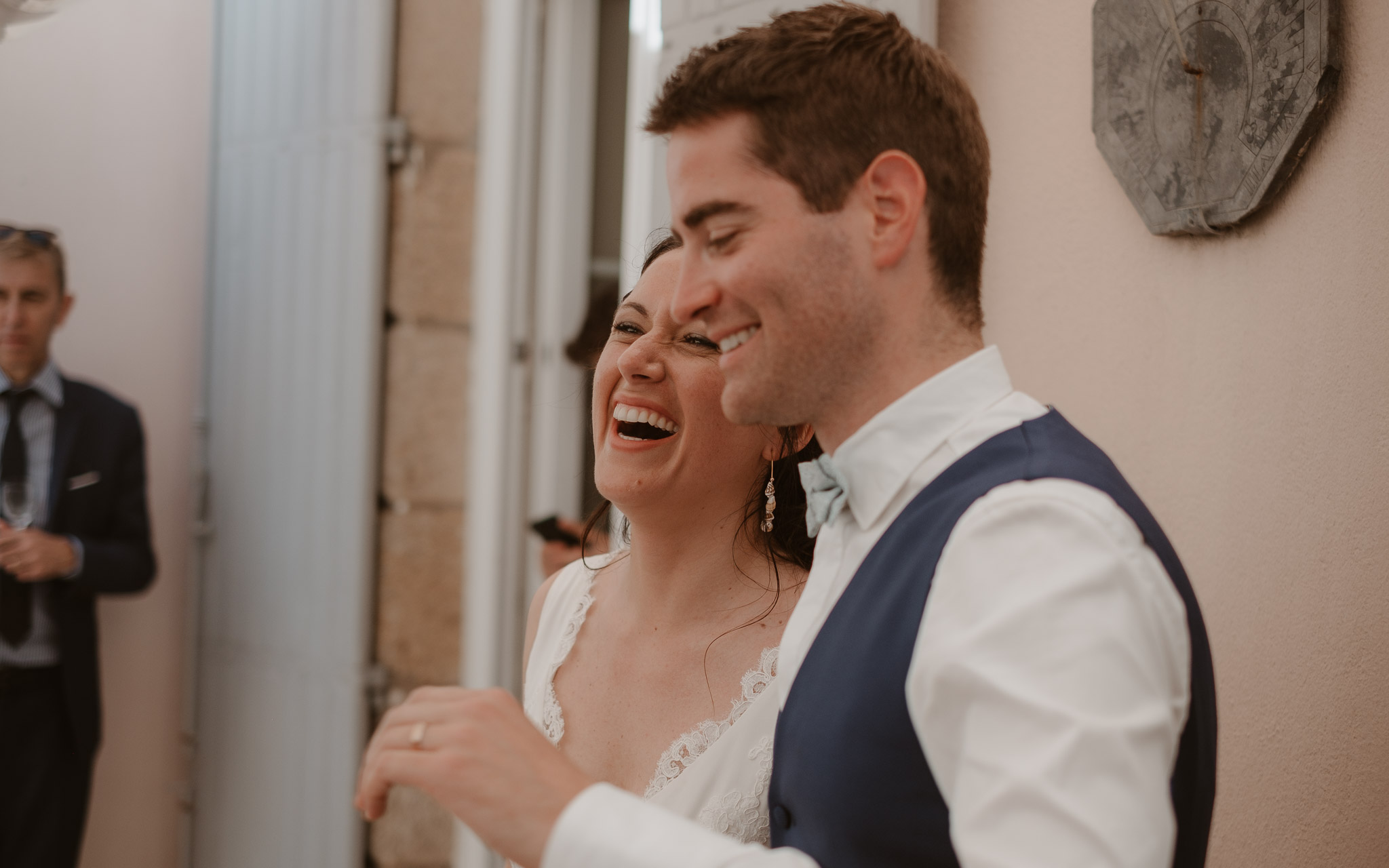 photographies d’un mariage tropical au Château de Saint-Marc à Saint Nazaire