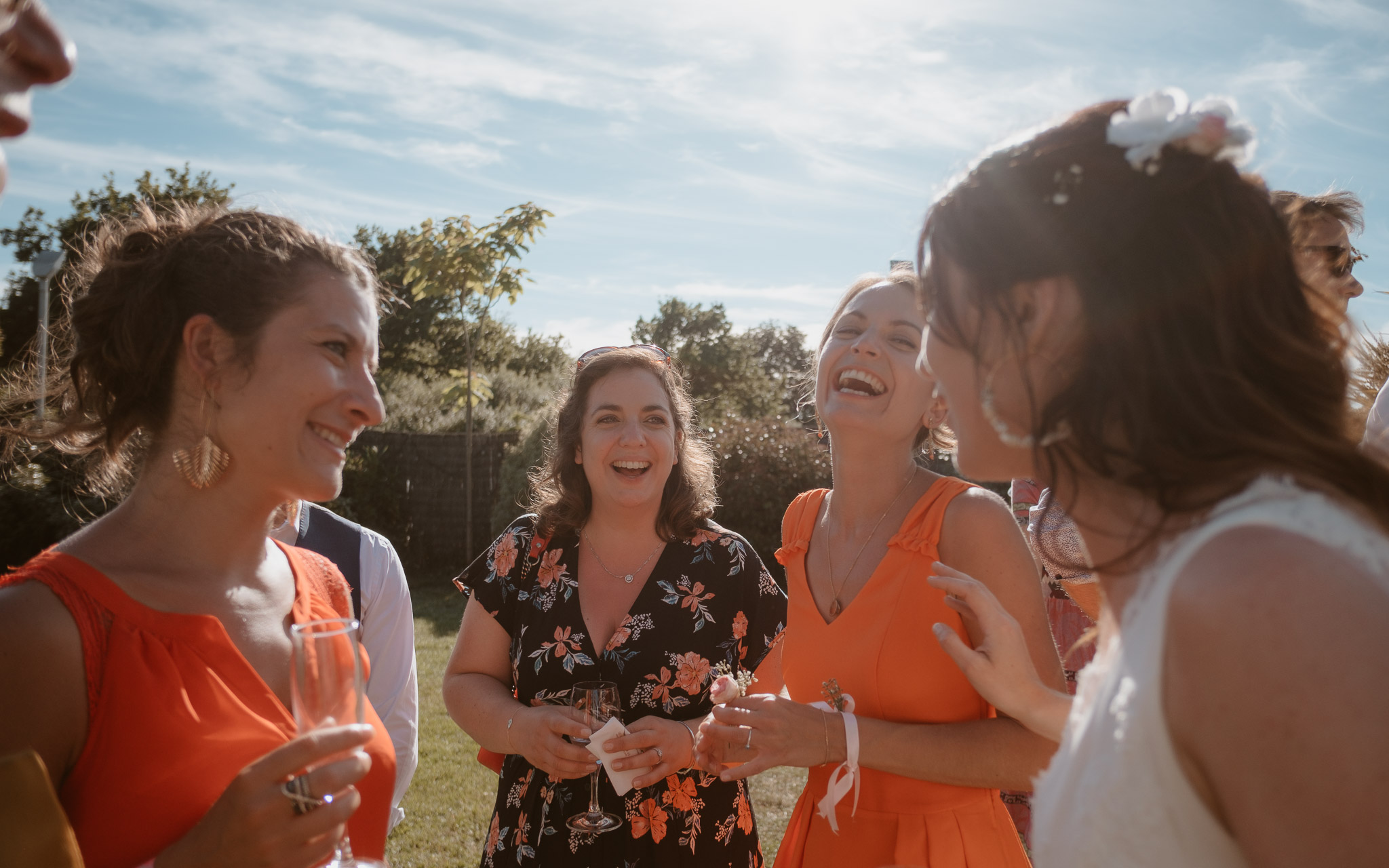 photographies d’un mariage tropical au Château de Saint-Marc à Saint Nazaire