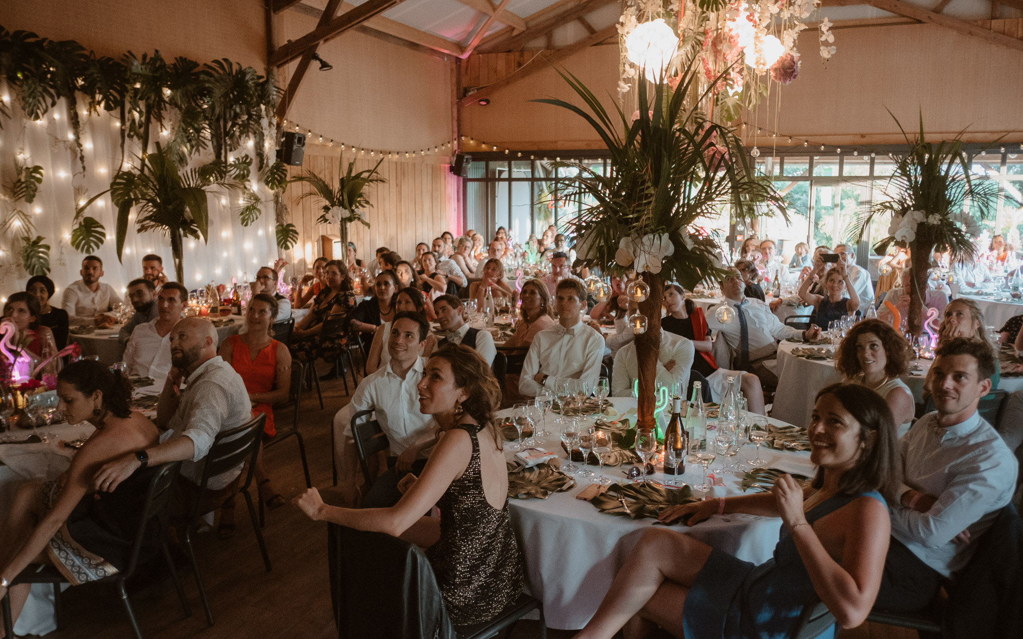 photographies d’un mariage tropical au Château de Saint-Marc à Saint Nazaire