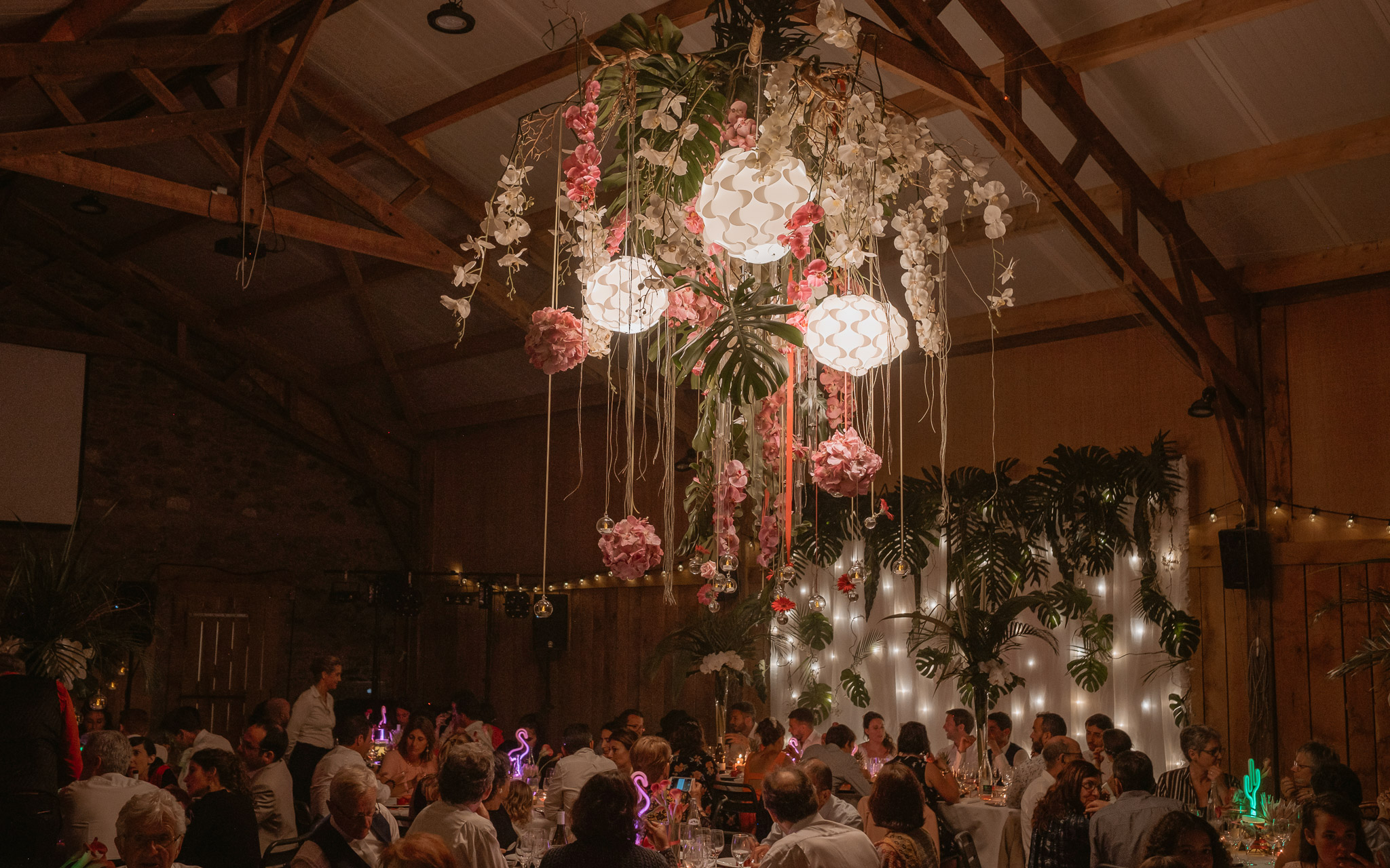 photographies d’un mariage tropical au Château de Saint-Marc à Saint Nazaire