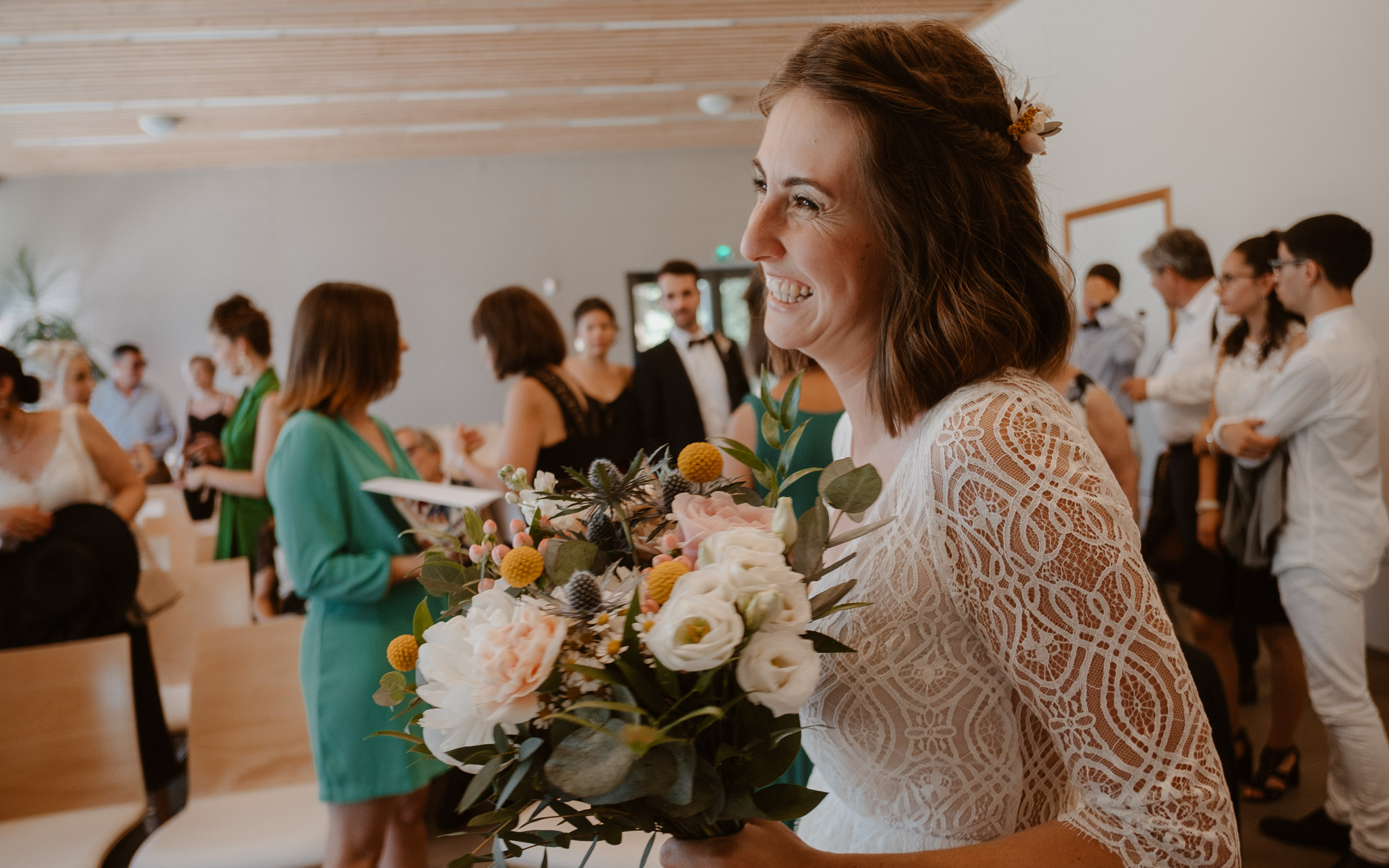 photographies d’un mariage chic à Basse-Goulaine et au Château de la Sénaigerie à Bouaye