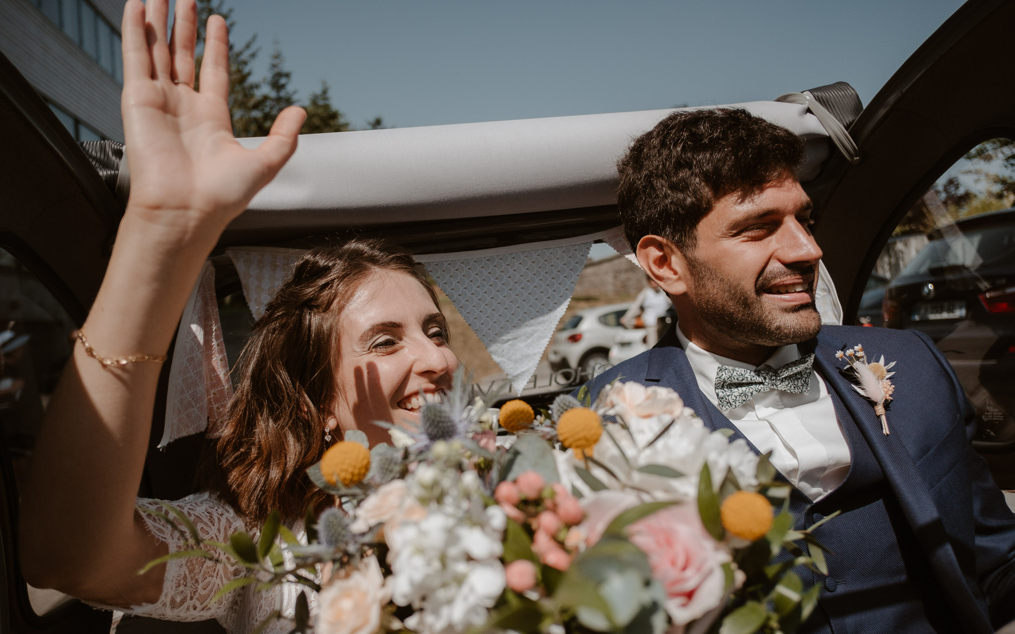 photographies d’un mariage chic à Basse-Goulaine et au Château de la Sénaigerie à Bouaye