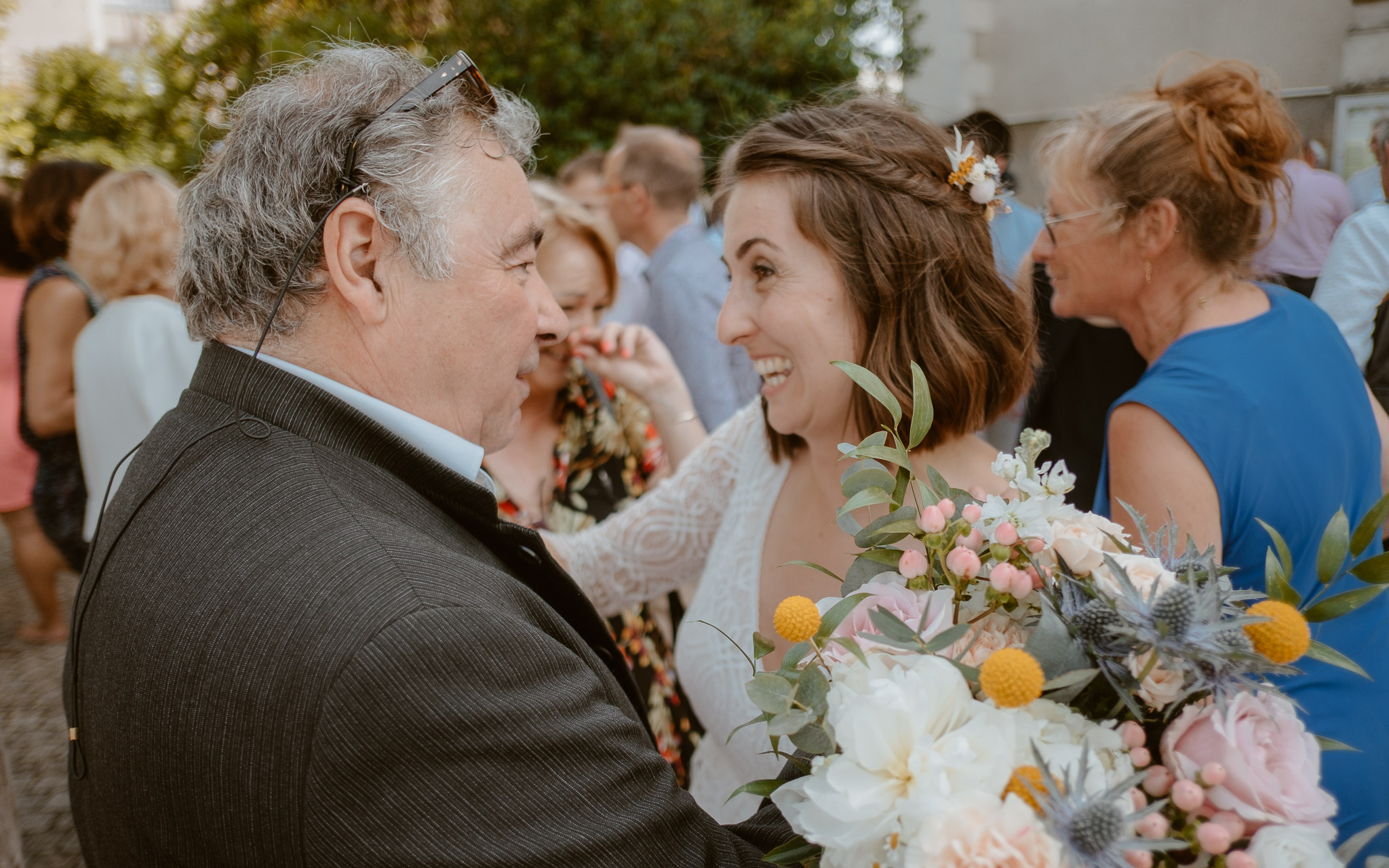 photographies d’un mariage chic à Basse-Goulaine et au Château de la Sénaigerie à Bouaye