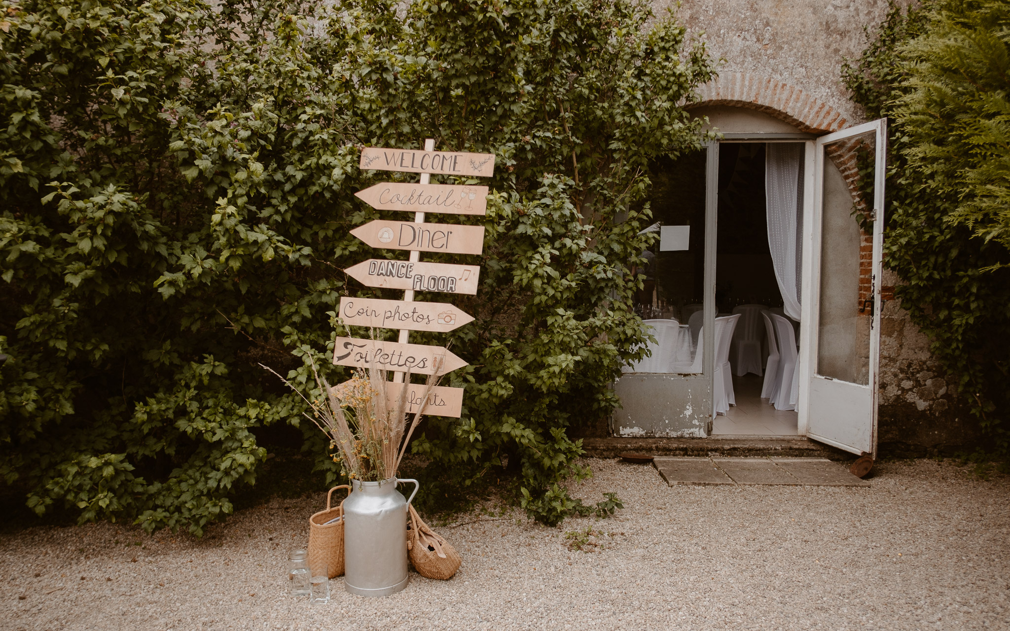 photographies d’un mariage chic à Basse-Goulaine et au Château de la Sénaigerie à Bouaye