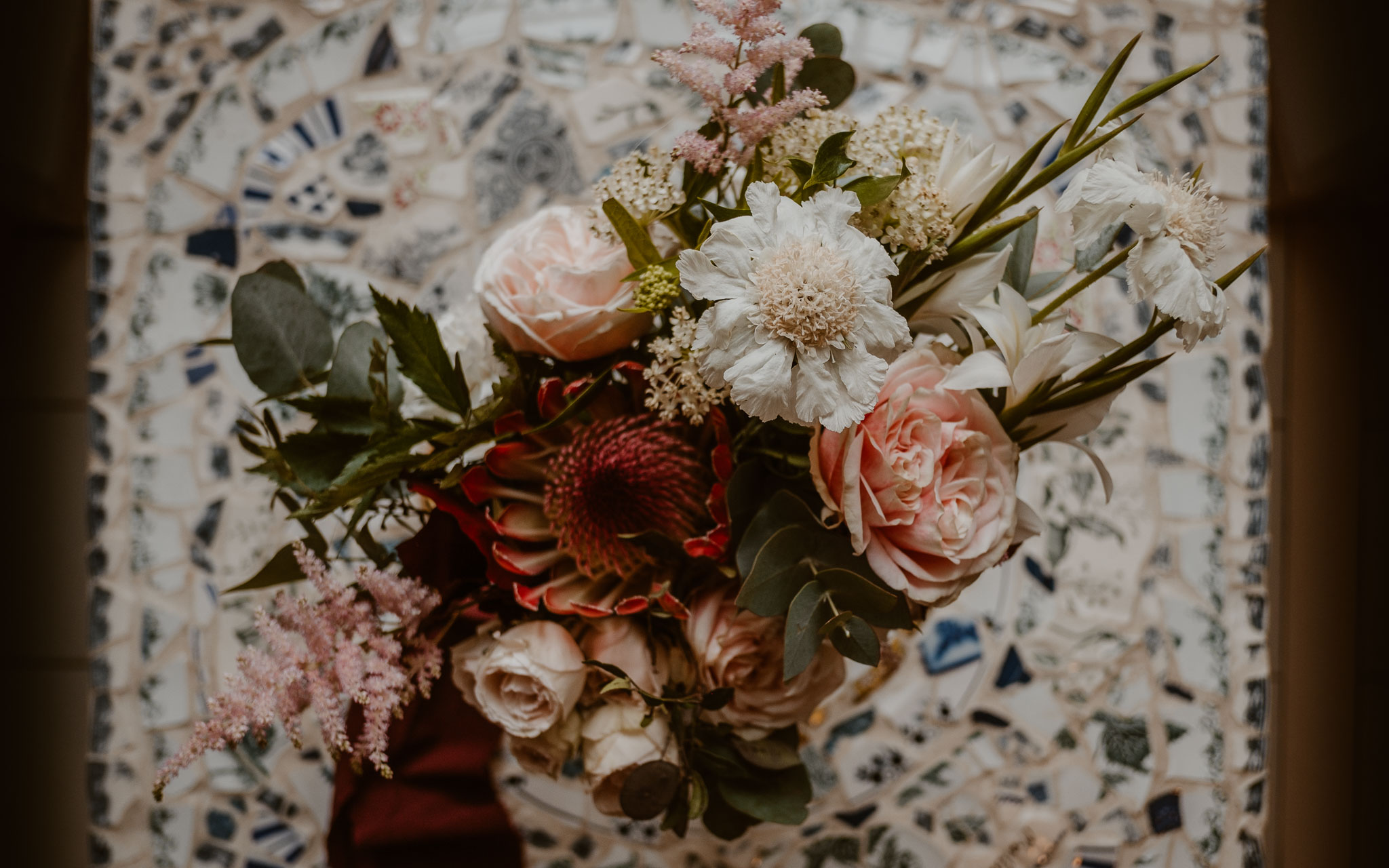 photographies d’un mariage bohème chic au Château de la Rousselière à Frossay