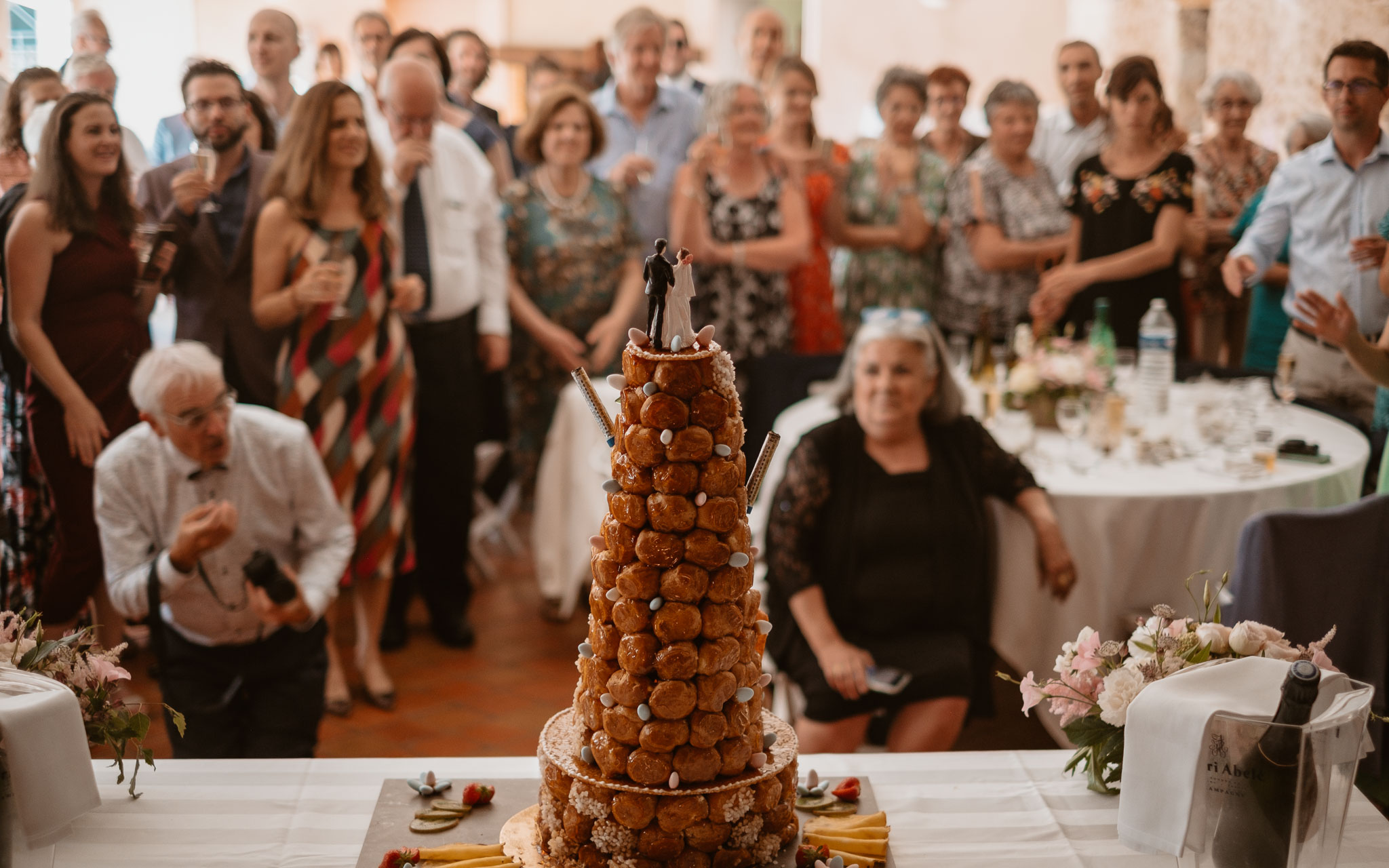 photographies d’un mariage bohème chic au Château de la Rousselière à Frossay